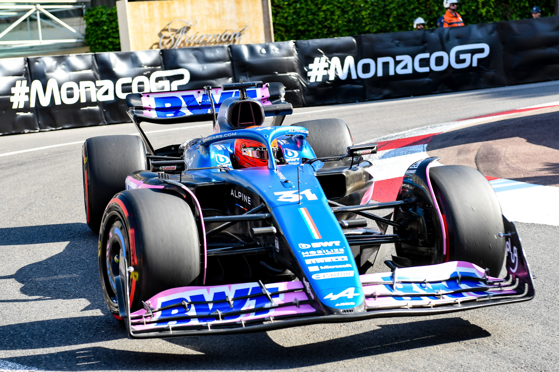 Esteban Ocon (FRA) Alpine F1 Team; Formel 1 GP Monaco. Freitag 26.05.2023