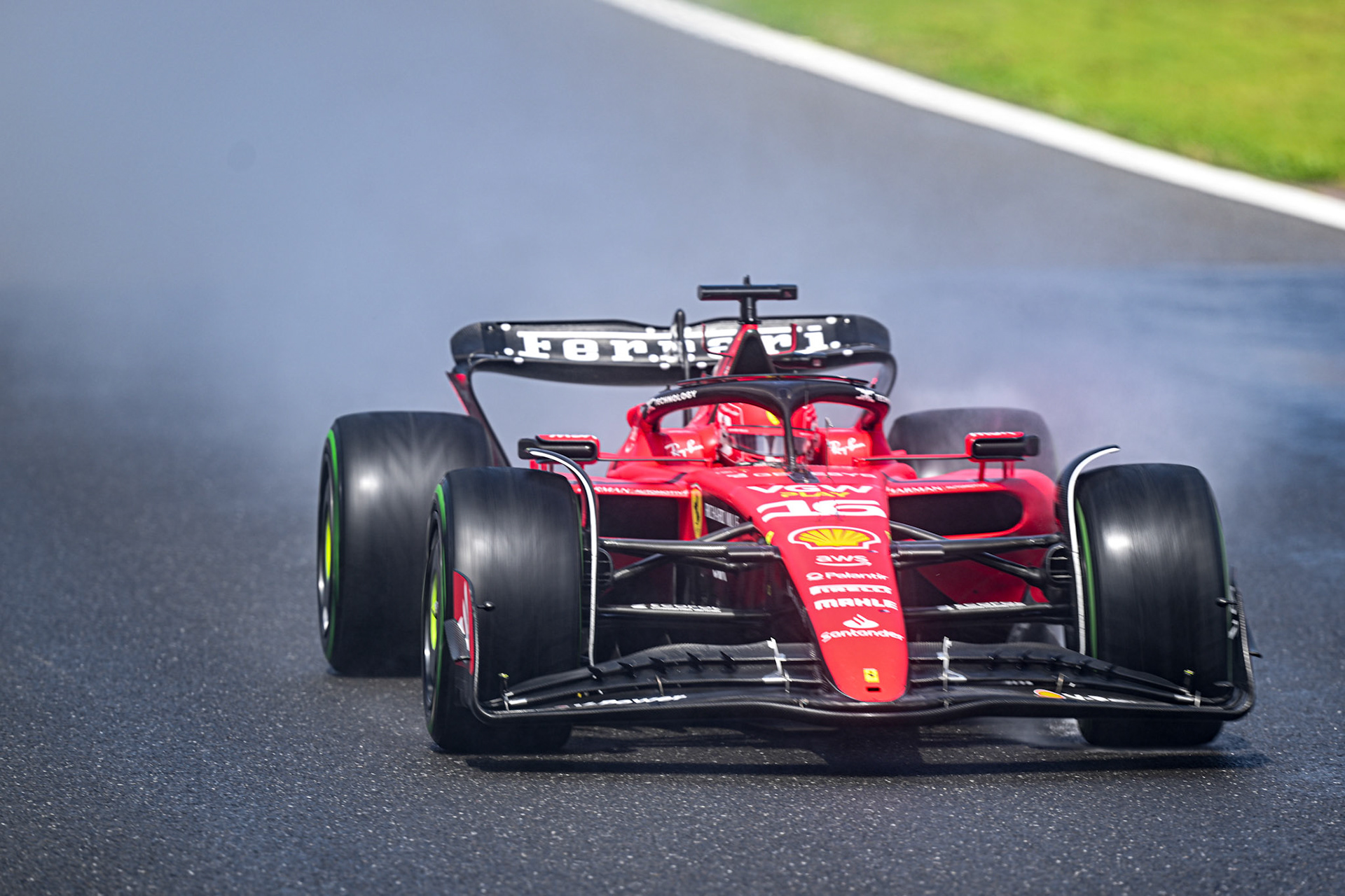 Charles Leclerc (MCO) Scuderia Ferrari;Formel 1 GP Spa Francorchamps/ Belgien. Samstag, 29.07.2023
