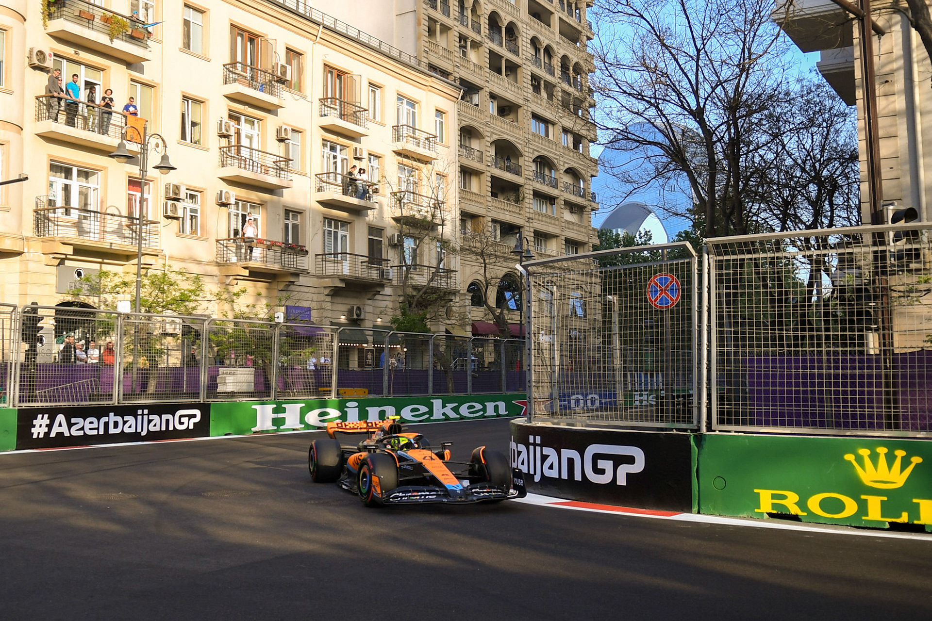Lando Norris (GBR) McLaren F1 Team; Formel 1 GP Baku Azerbaijan. Freitag 28.04.2023