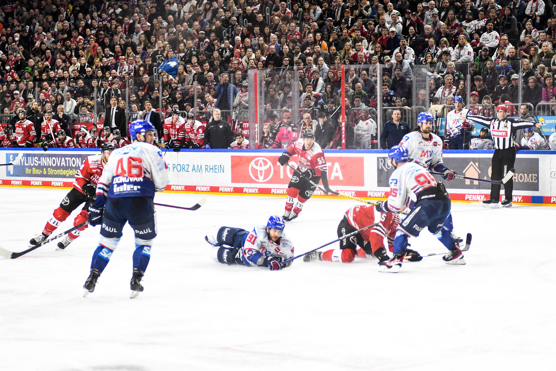 Joseph Cramarossa; DEL Kölner Haie - Adler Mannheim, 17.03.2023