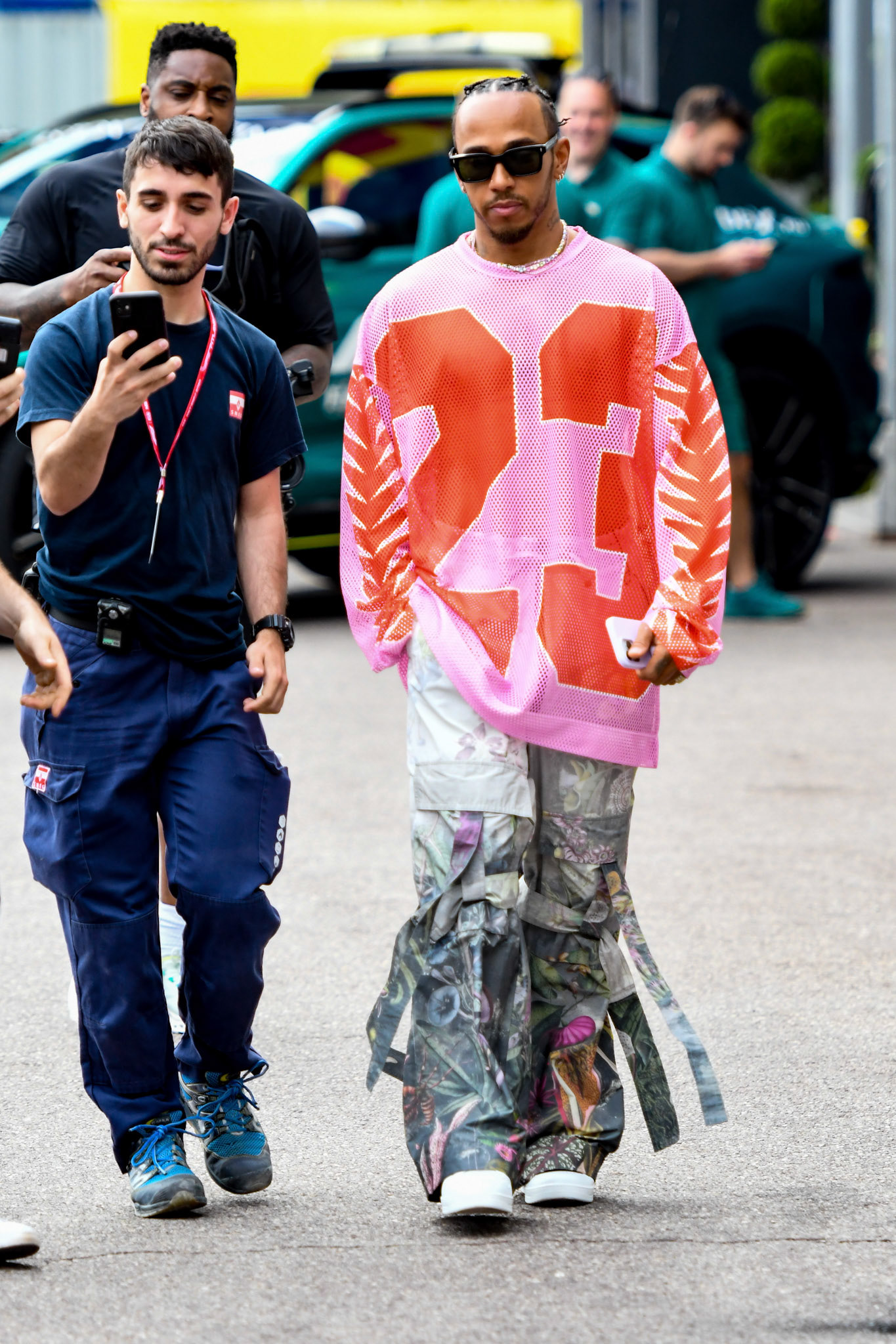Lewis Hamilton (GBR) Mercedes AMG F1 Team; Formel 1 GP Monaco. Donnerstag 25.05.2023