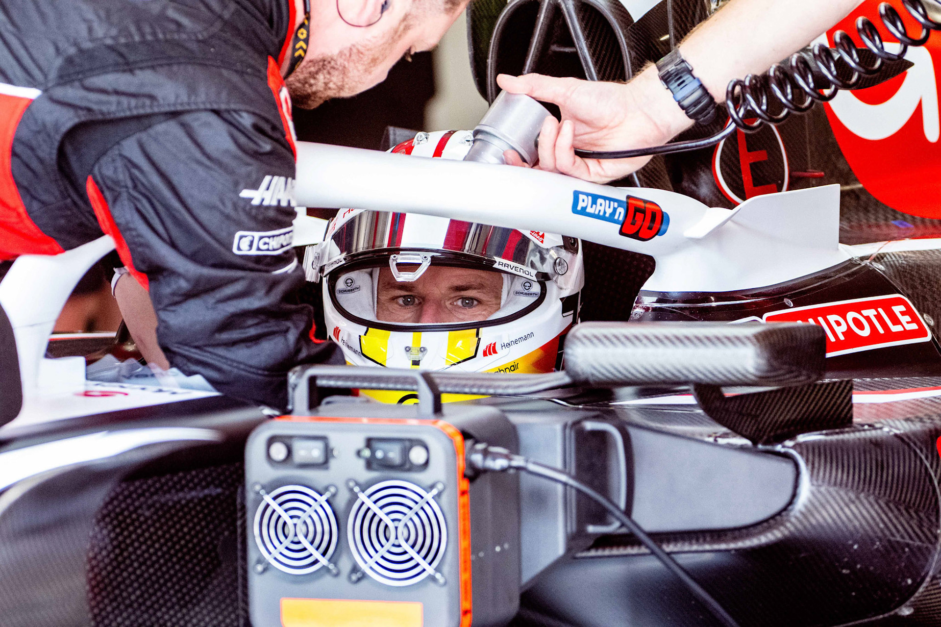 Nico Hülkenberg #27, MoneyGram Haas F1 Team;Formel 1 GP Austria / Österreich. Samstag, 29.06.2024