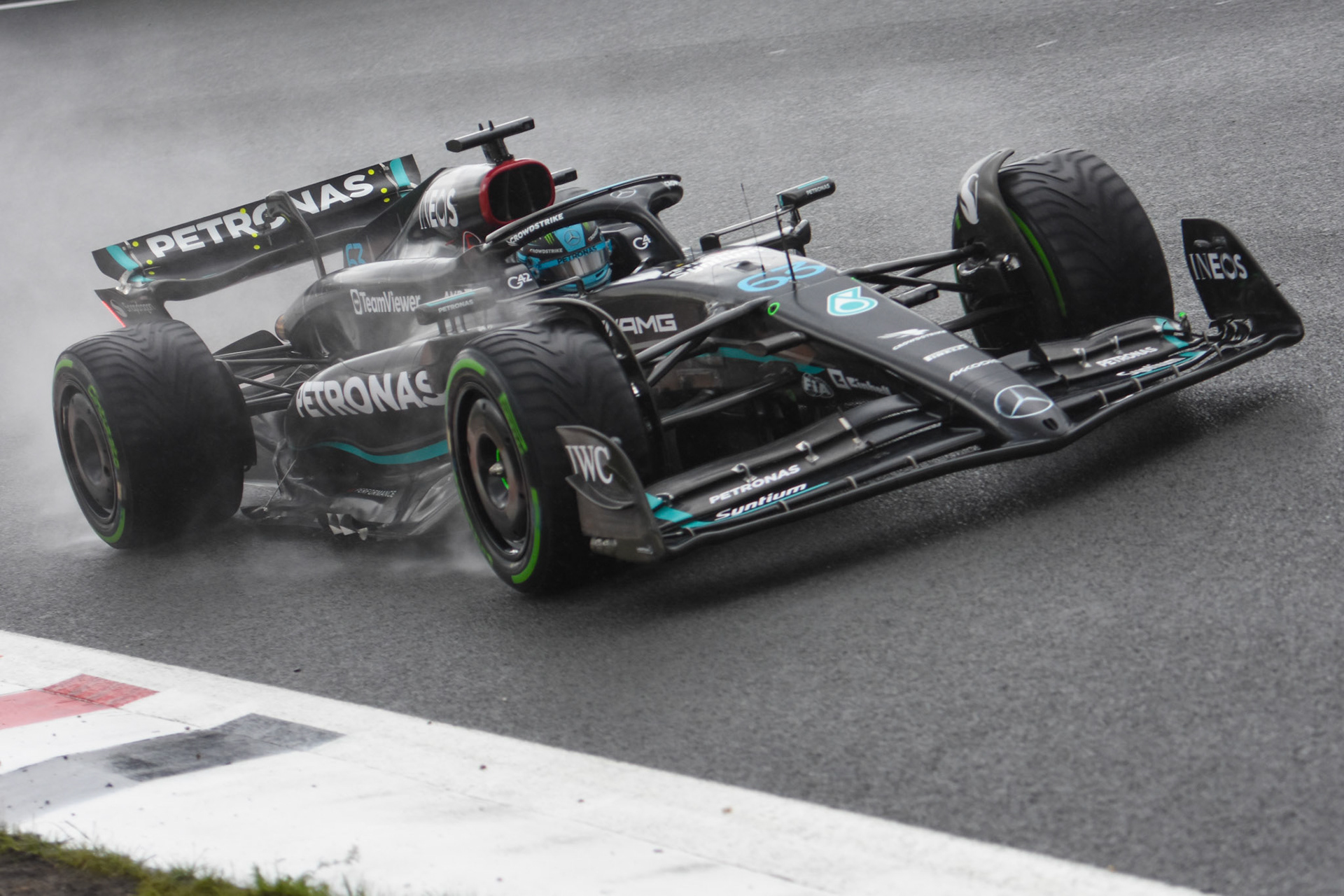George Russell (GBR) Mercedes AMG F1 Team; Formel 1 GP Holland / Zandvoort. Samstag, 26.08.2023