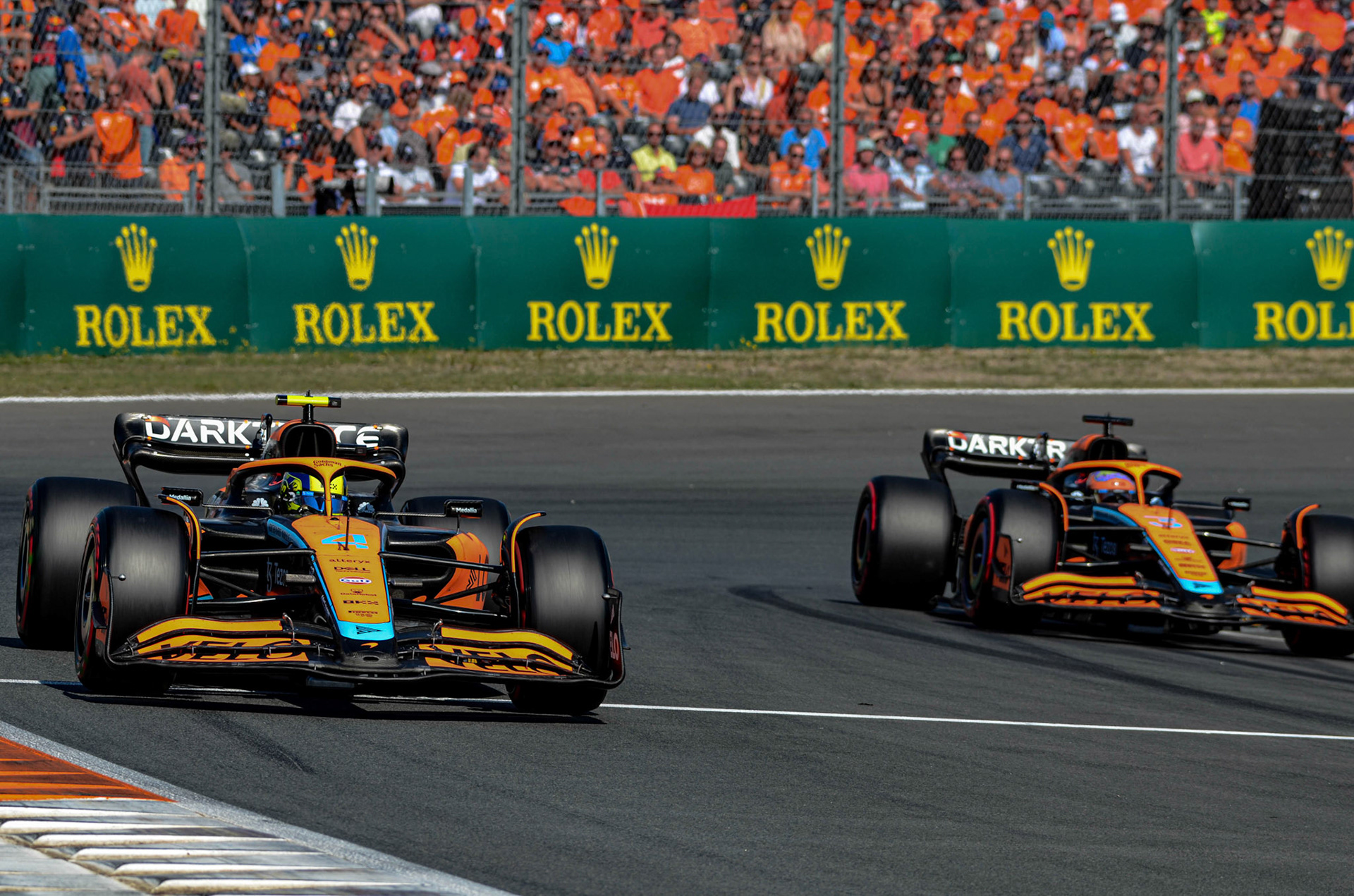 Lando Norris (GBR) McLaren; Formel 1 GP Holland Zandvoort, Samstag, 03.09.2022