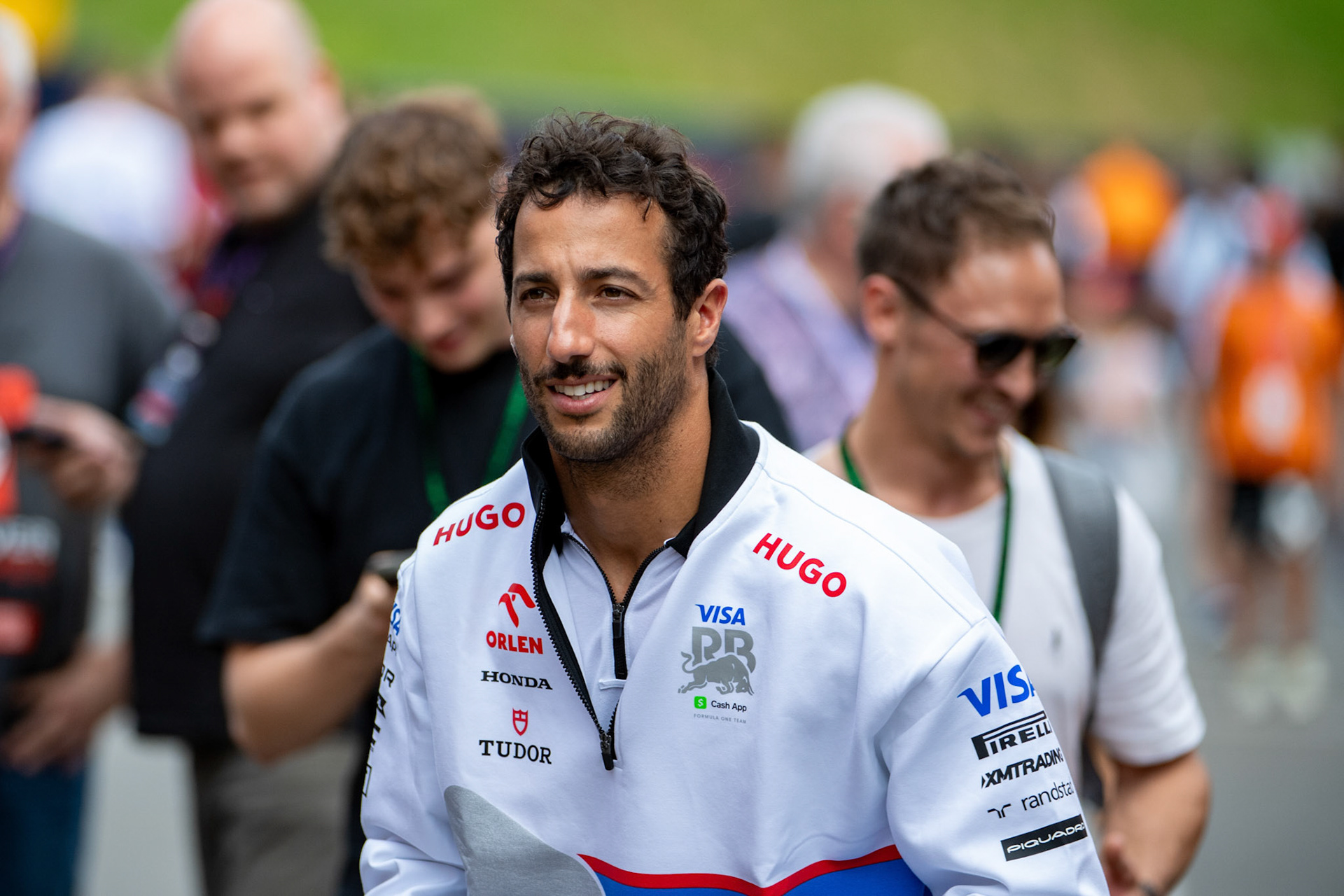 Daniel Ricciardo, #3, Visa Cash App RB Formula One Team;Formel 1 GP Austria / Österreich. Donnerstag, 27.06.2024