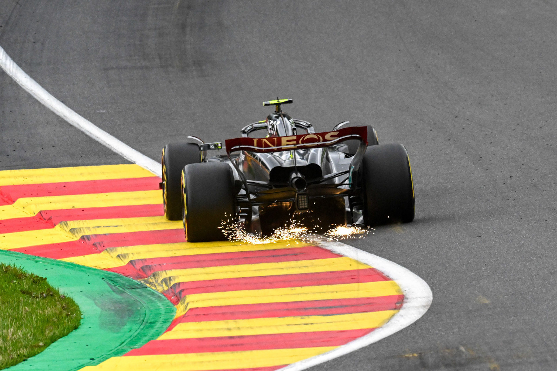 Lewis Hamilton (GBR) Mercedes AMG F1 Team; Formel 1 GP Spa Francorchamps/ Belgien. Sonntag, 30.07.2023