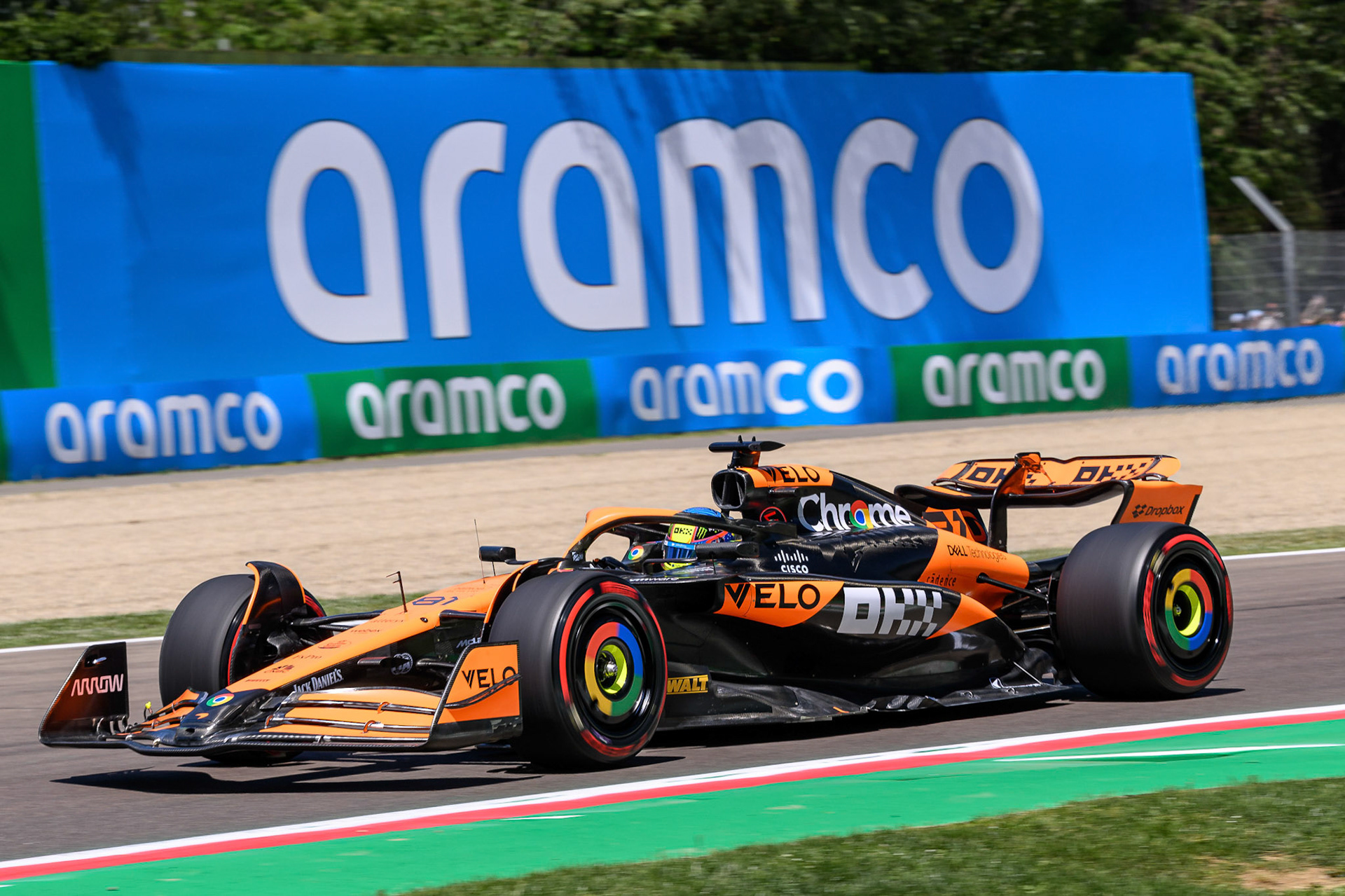 Oscar Piastri #81, McLaren Formula 1 Team; F1 GP Imola / Italien Freitag, 17.05.2024