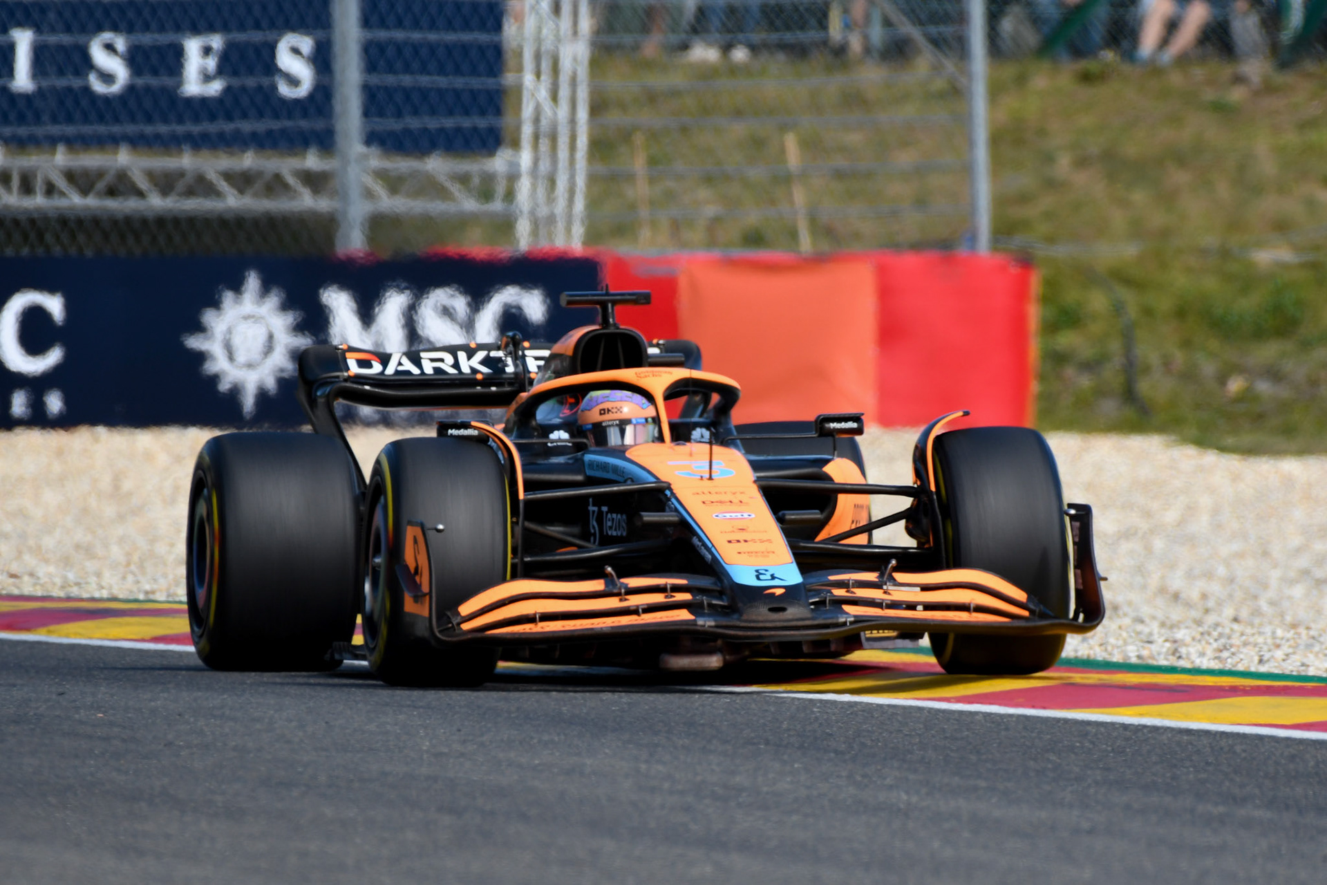 Daniel Ricciardo (GBR) McLaren; Formel 1 GP Belgien, Sonntag, 28.08.2022
