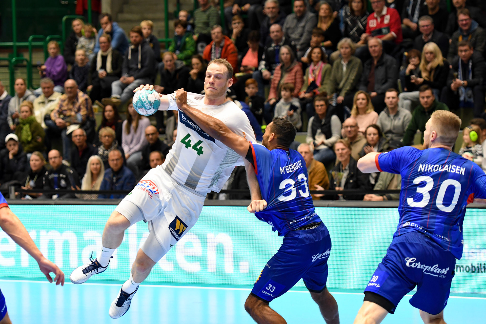 Tom Kare Nikolaisen #30; Handball Bundesliga; BHC 06 - HSG Wetzlar 06.11.2022