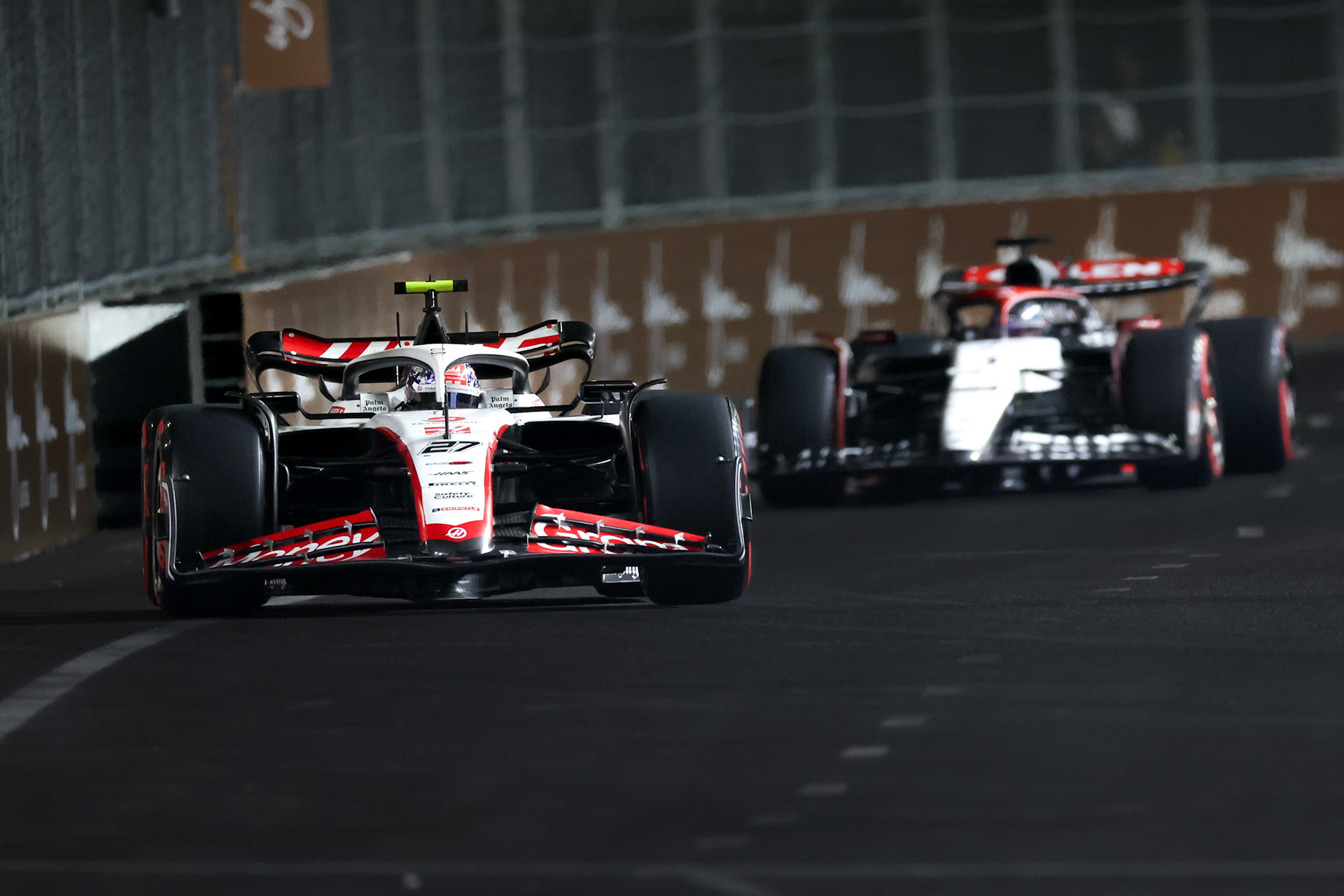Nico Hülkenberg (GER) Haas F1 Team; Formel 1 GP USA Las Vegas. Samstag 18.11.2023