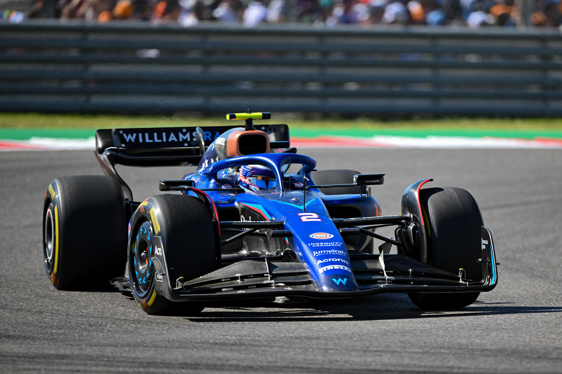 Logan Sargeant (USA) Williams Racing;Formel 1 GP USA Austin Texas. Sonntag 22.10.2023