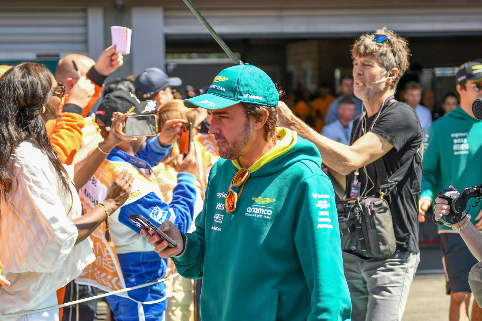 Fernando Alonso #14, Aston Martin Aramco F1 Team;Formel 1 GP Spa / Belgien. Sonntag, 28.07.2024