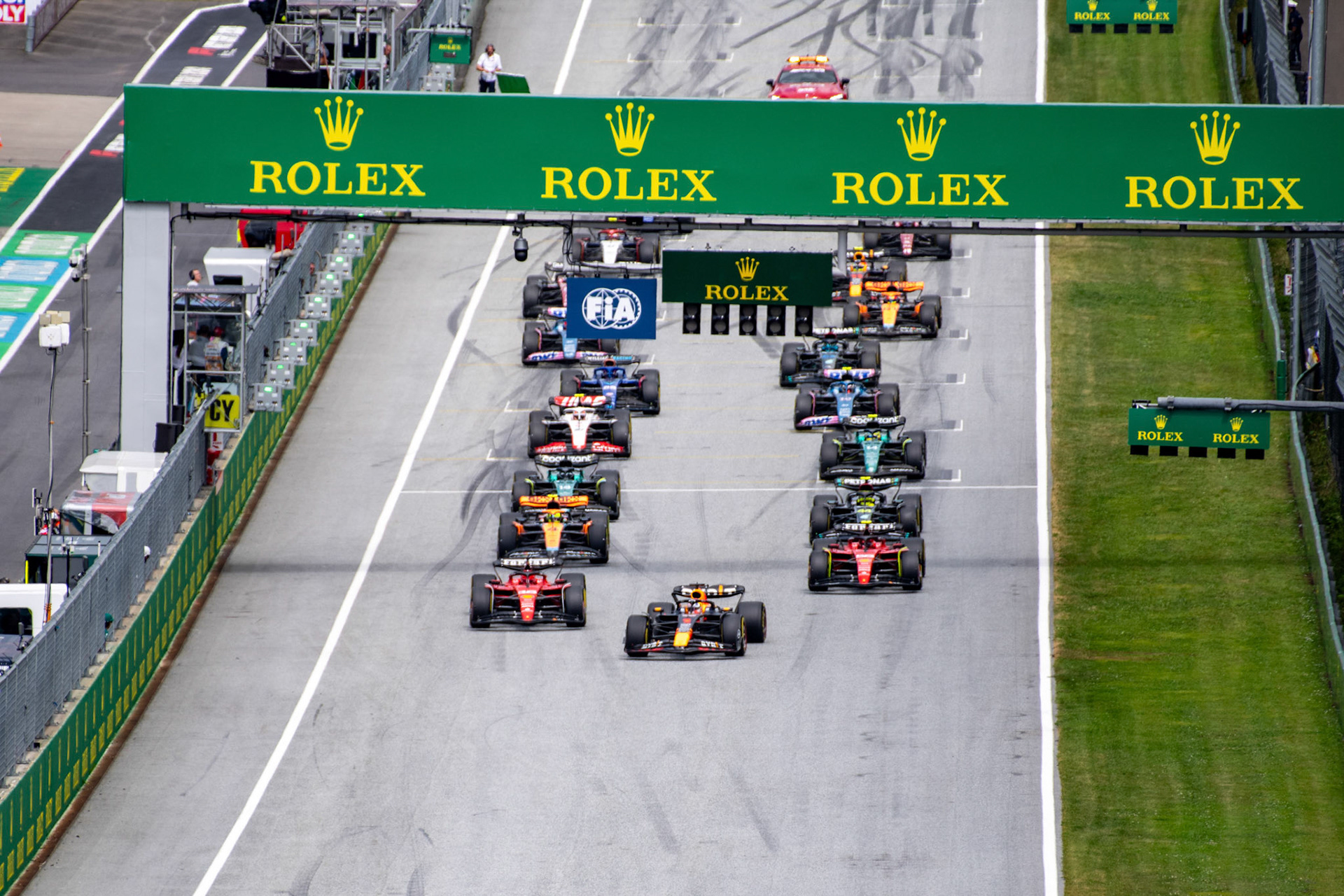 Rennstart; Formel 1 GP Austria / Österreich. Sonntag, 02.07.2023