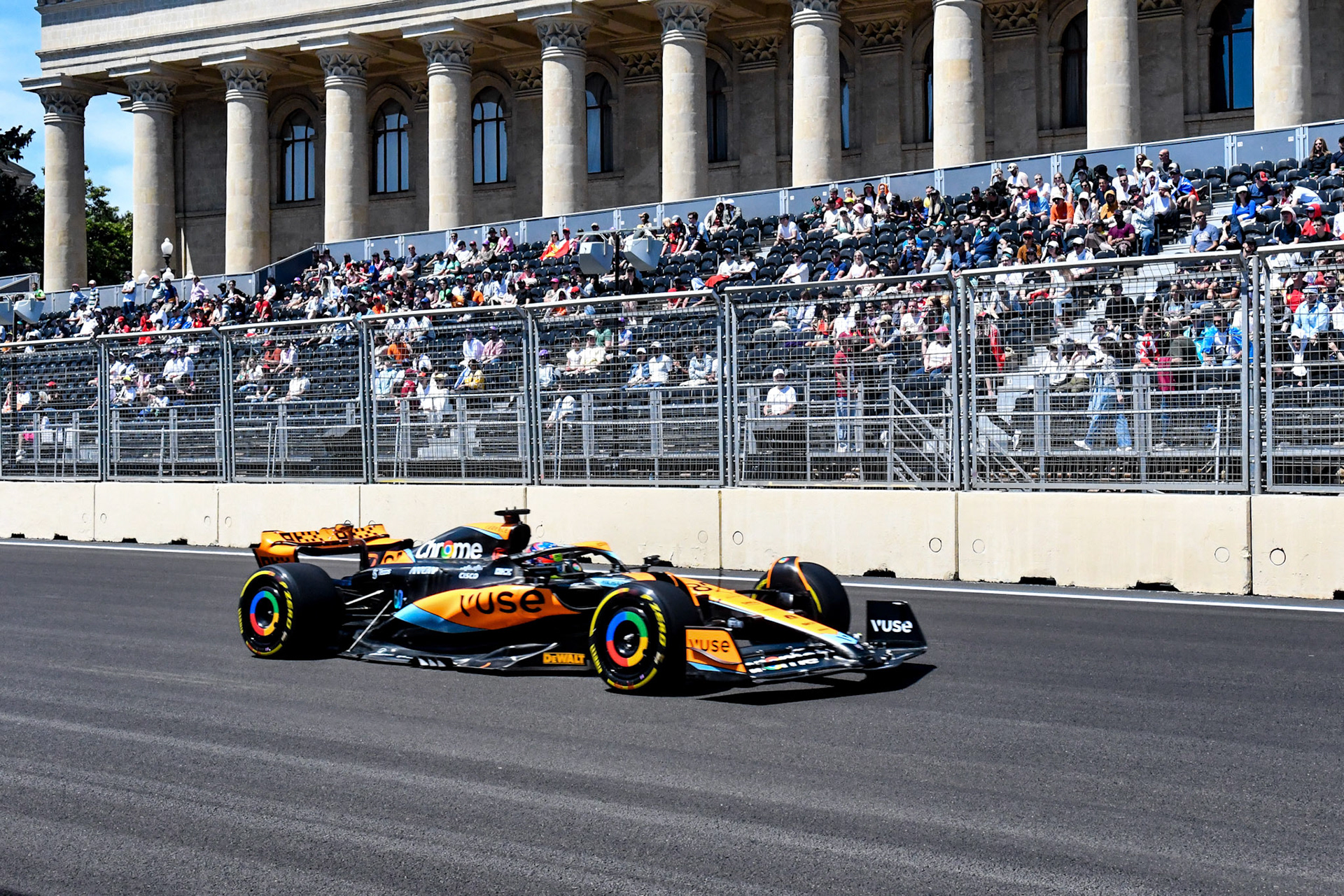 Oscar Piastri (AUS) McLaren F1; Formel 1 GP Baku Azerbaijan. Samstag 29.04.2023