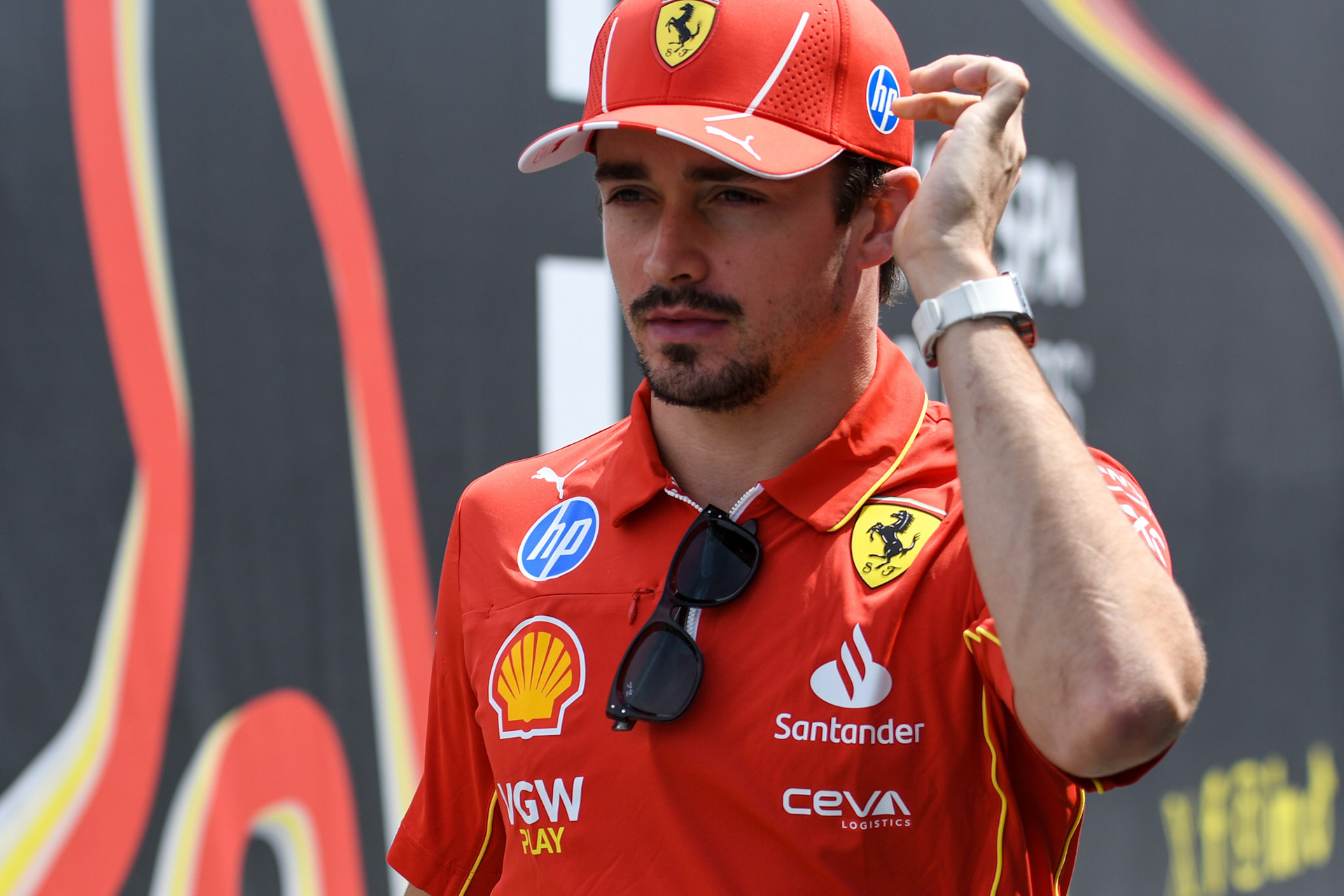 Charles Leclerc #16, Scuderia Ferrari;Formel 1 GP Spa / Belgien. Donnerstag, 25.07.2024