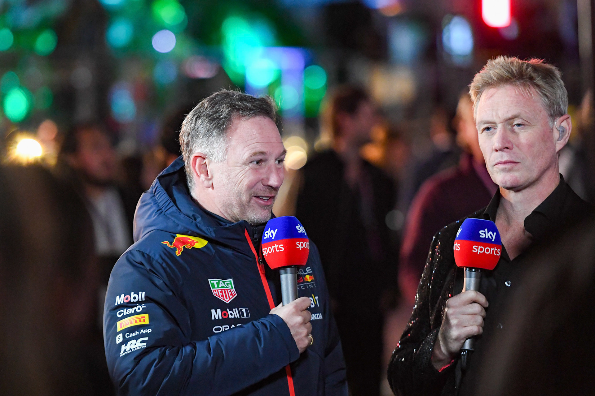 Christian Horner, Red Bull Racing; Formel 1 GP USA Las Vegas. Sonntag 19.11.2023