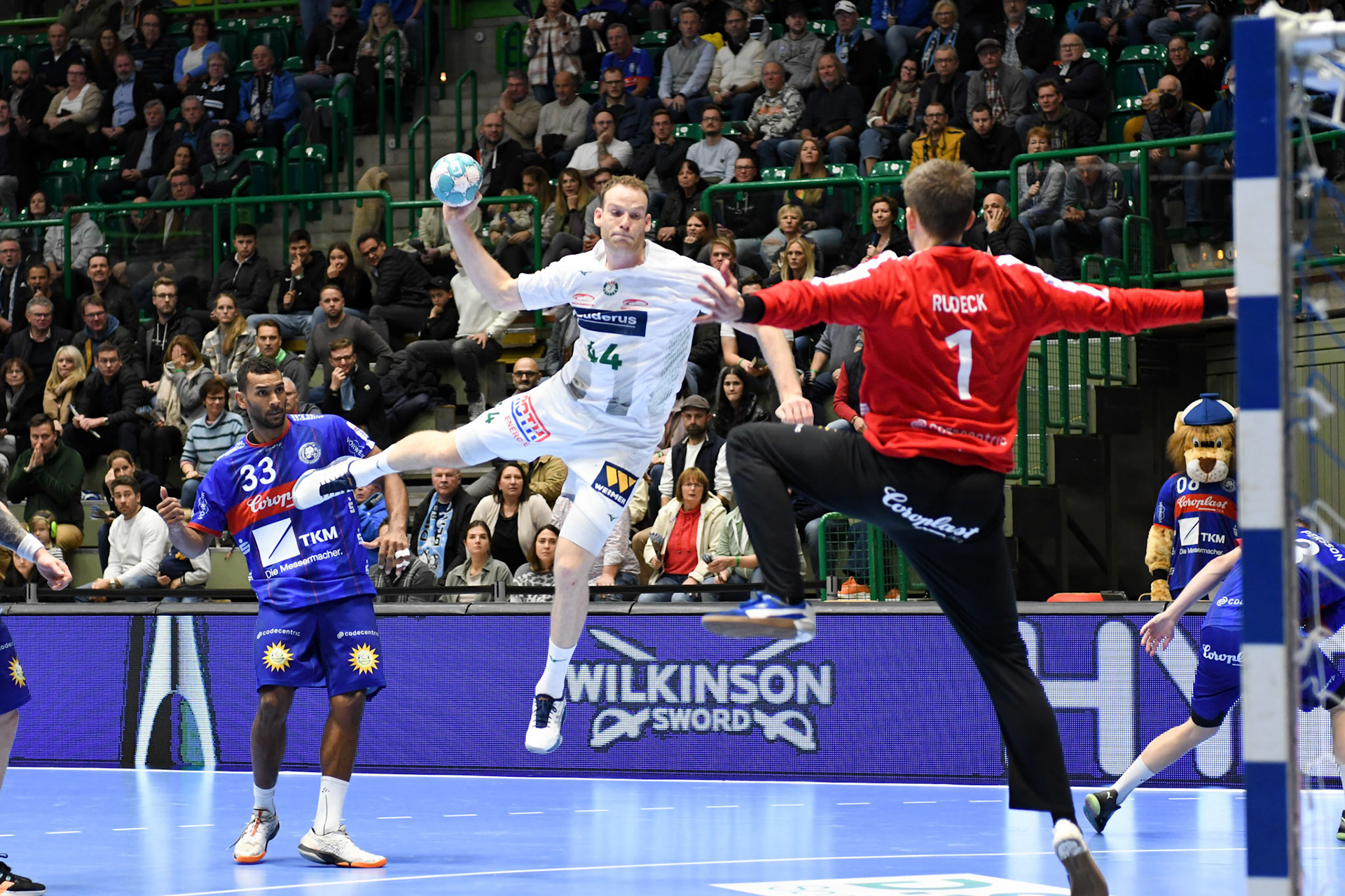 Lenny Rubin #44; Handball Bundesliga; BHC 06 - HSG Wetzlar 06.11.2022