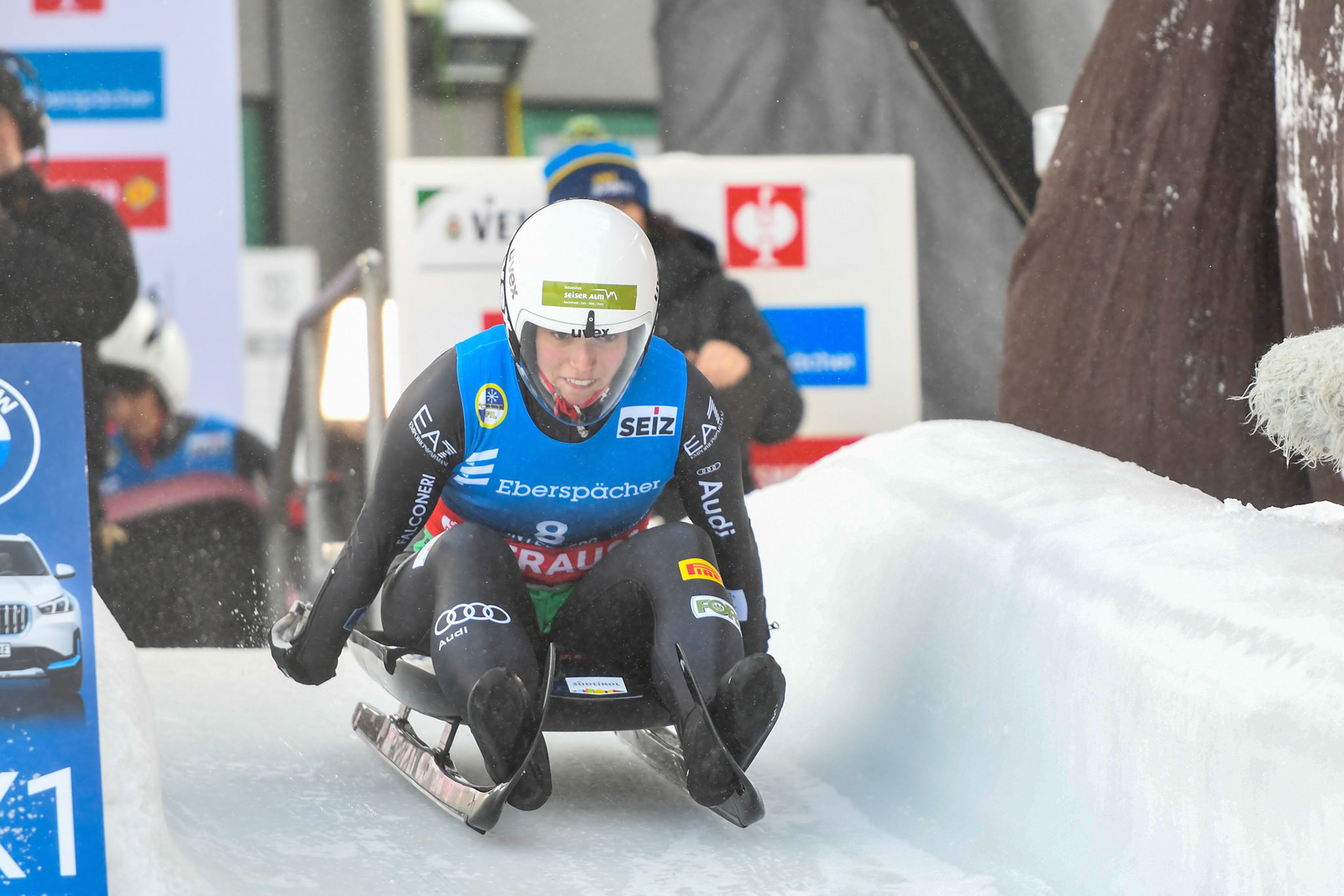 Sandra Robatscher #8, ITA; Eberspächer Luge World Cup; Veltins Eisarena Winterberg 25.02.2023