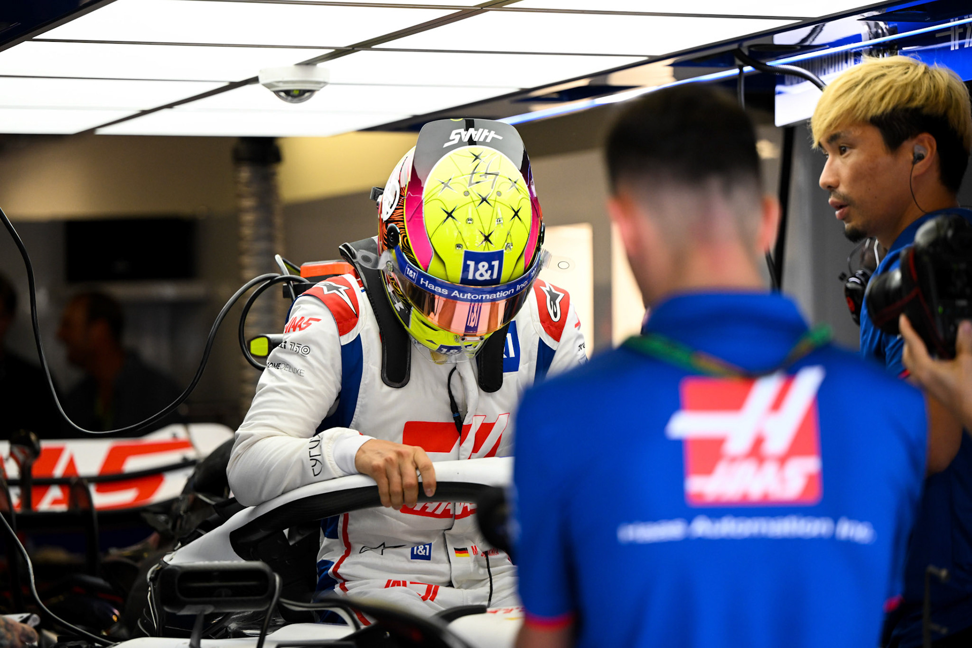 Mick Schumacher (GER) Haas F1 Team; Formel 1 GP Italien Monza, Samstag, 10.09.2022