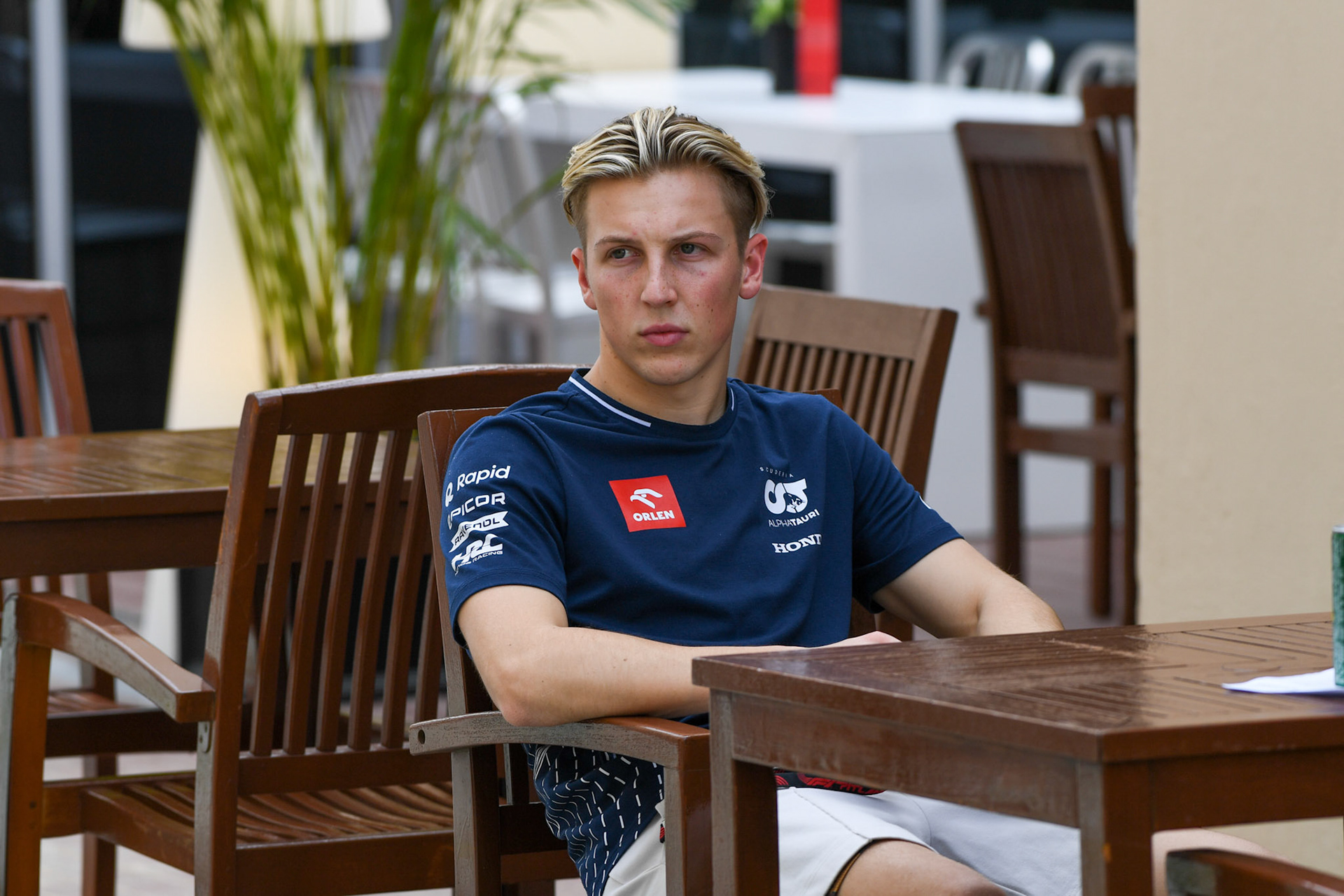 Liam Lawson Scuderia Alpha Tauri;Formel 1 GP Abu Dhabi. Freitag 24.11.2023