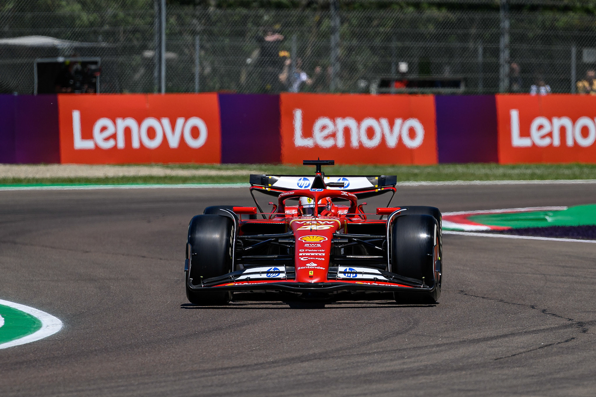Charles Leclerc #16, Scuderia Ferrari; F1 GP Imola / Italien Freitag, 17.05.2024