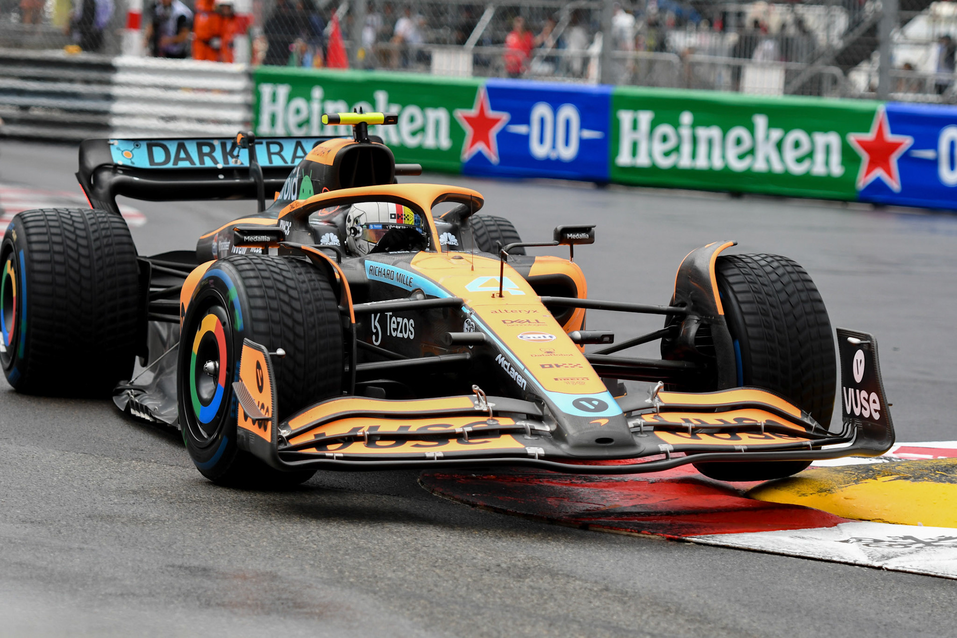 Lando Norris (GBR) McLaren; Formel 1 Monaco am 29.05.2022
