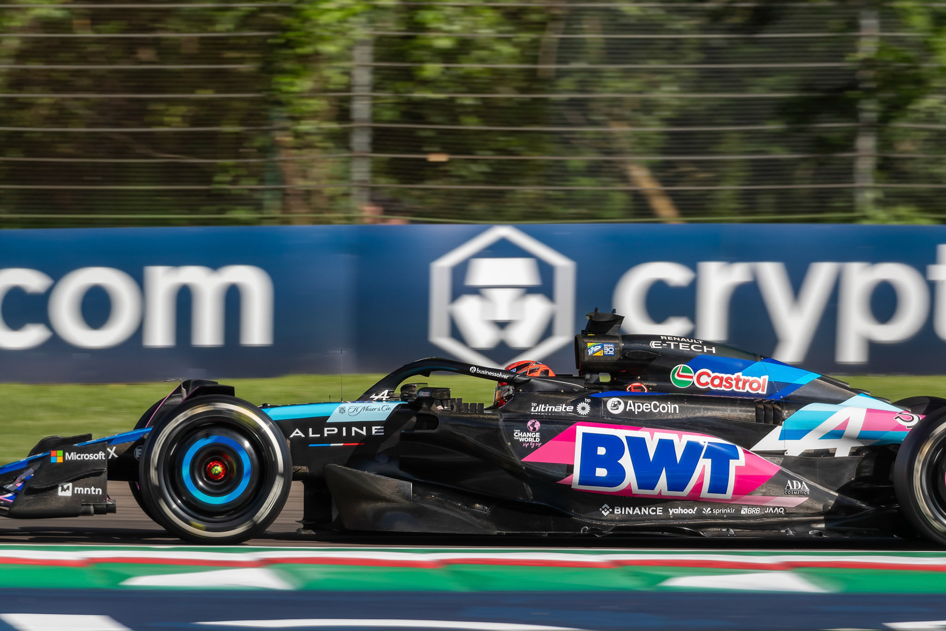 Esteban Ocon #31, BWT Alpine F1 Team; F1 GP Imola / Italien Freitag, 17.05.2024