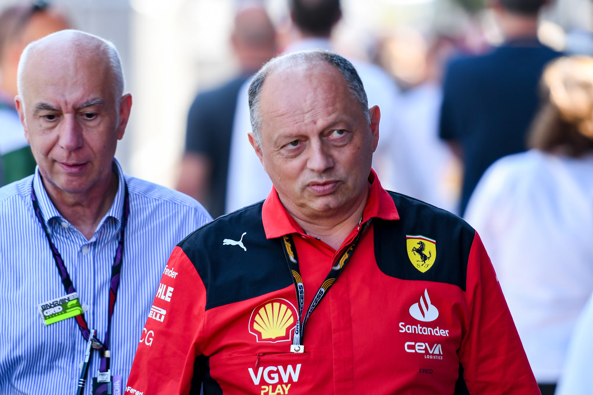 Frederic Vasseur Scuderia Ferrari; Formel 1 GP Monaco. Samstag 27.05.2023