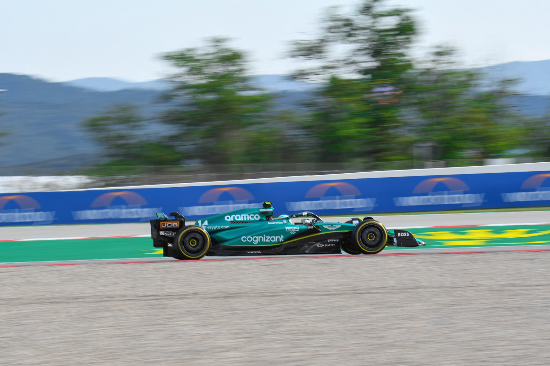 Fernando Alonso (ESP) Aston Martin Formula One Team; Formel 1 GP Barcelona. Freitag 02.06.2023