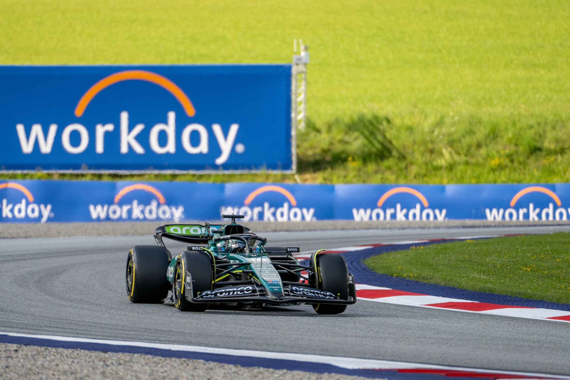 Lance Stroll #18, Aston Martin Aramco F1 Team;Formel 1 GP Austria / Österreich. Freitag, 28.06.2024