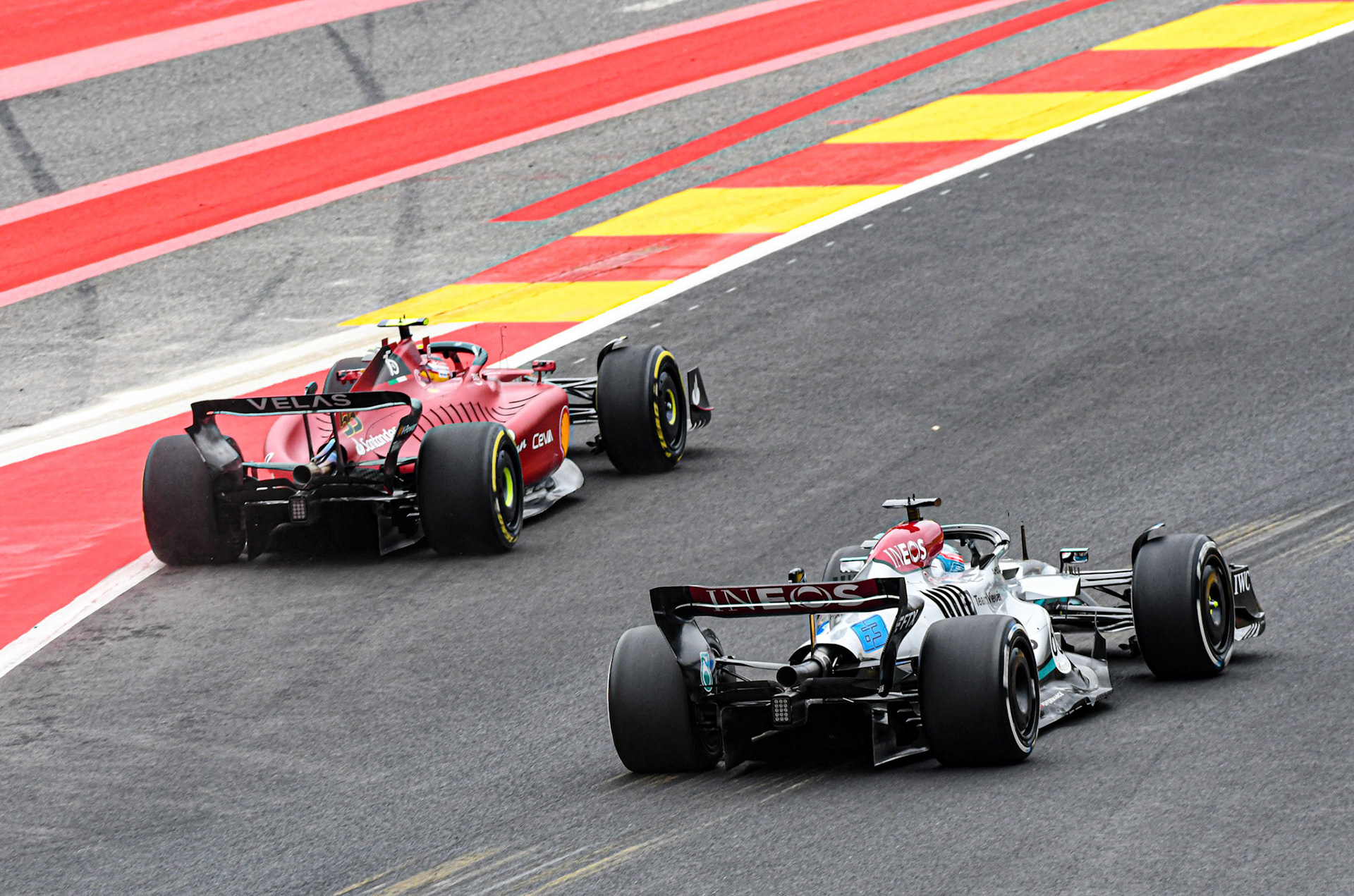 George Russell (GBR) Merceds AMG Petronas F1 Team; Formel 1 GP Belgien. Freitag, 26.08.2022