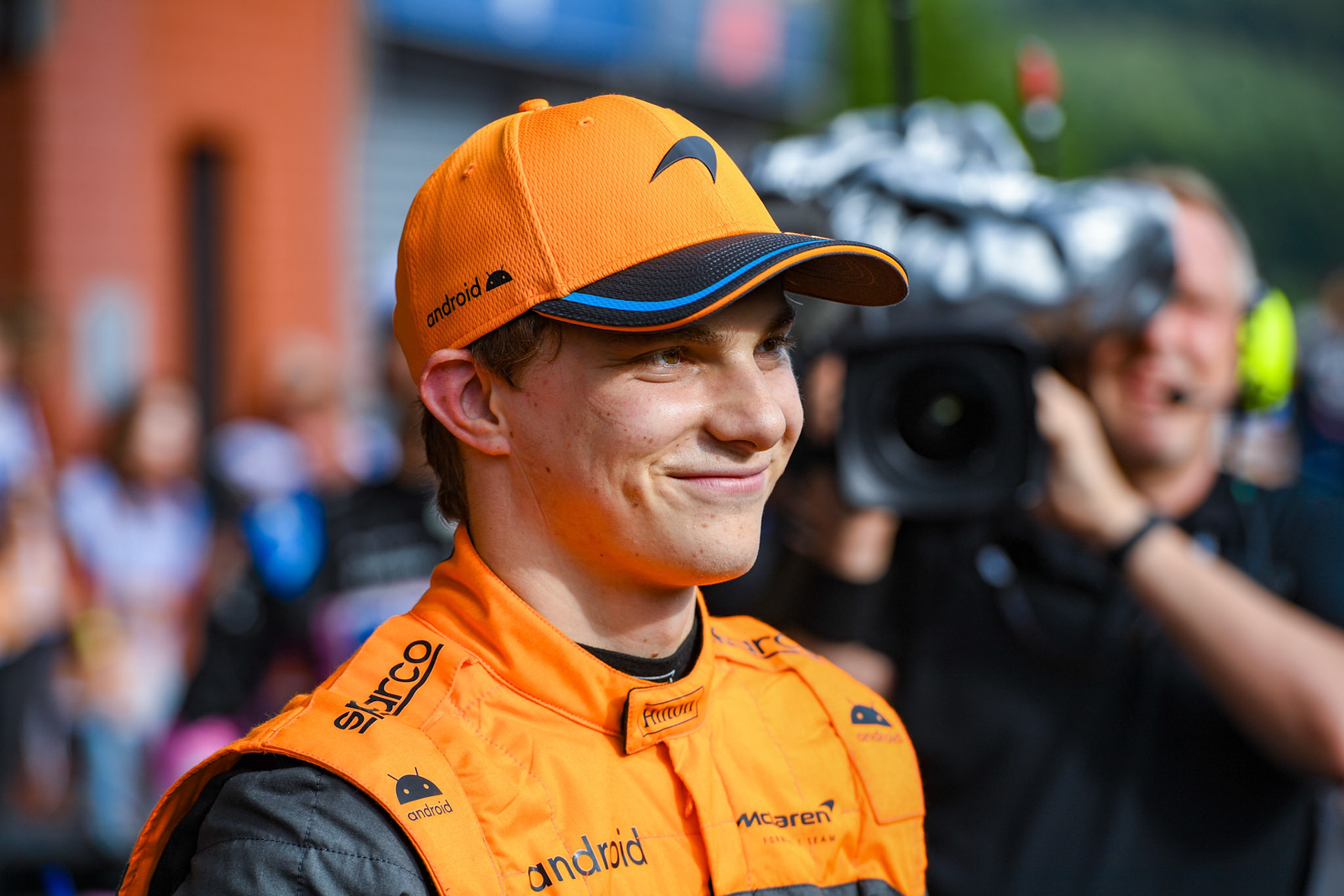 Oscar Piastri (AUS) McLaren F1; Formel 1 GP Spa Francorchamps/ Belgien. Samstag, 29.07.2023