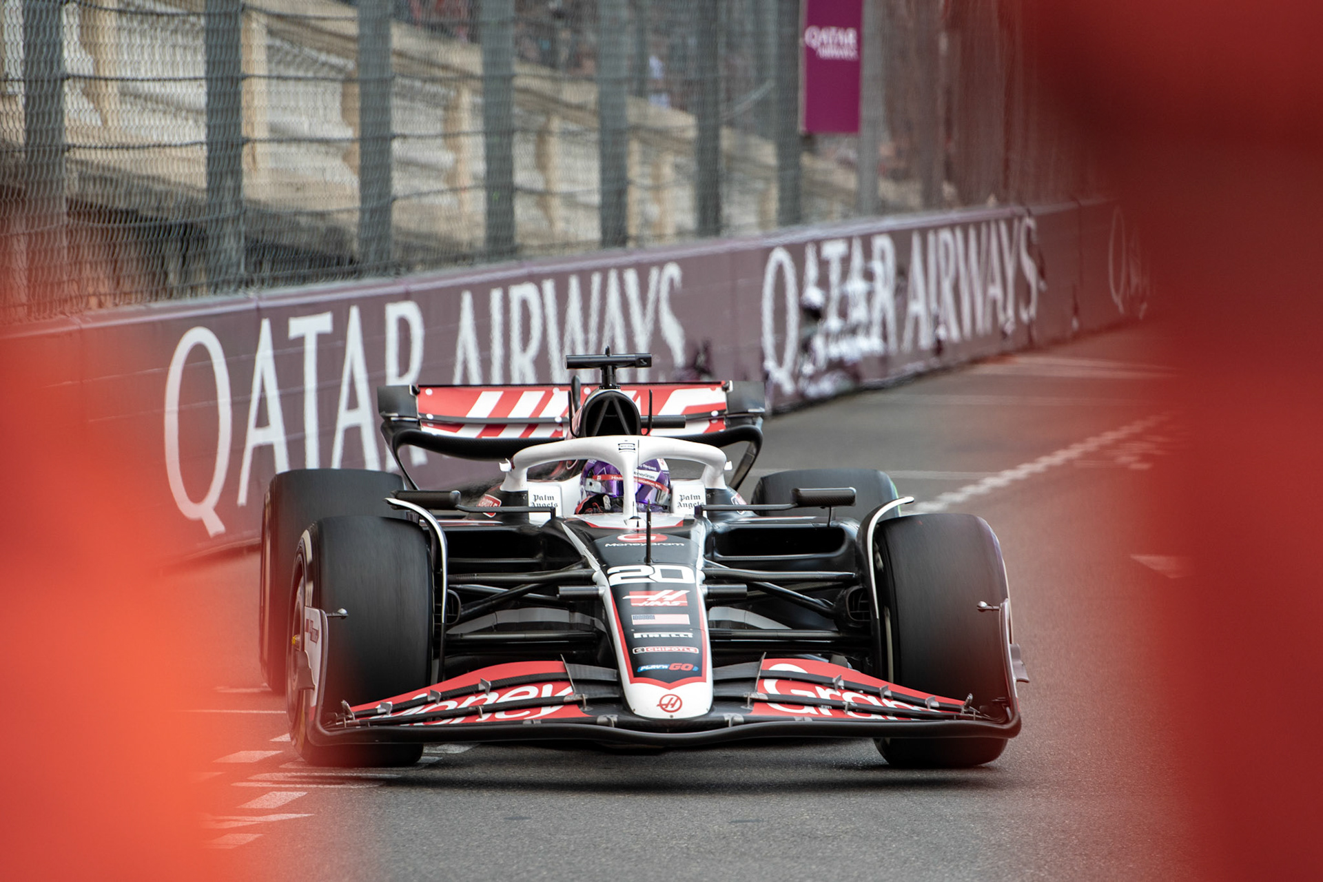 Kevin Magnussen #20, MoneyGram Haas F1 Team; Formel1 GP Monaco Freitag, 24.05.2024