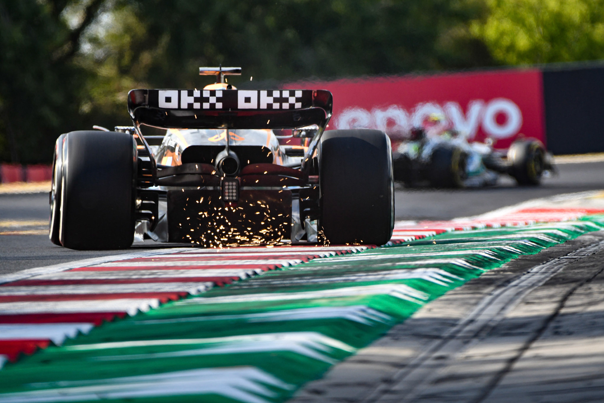 Lando Norris (GBR) McLaren; Formel 1 Ungarn am 29.07.2022