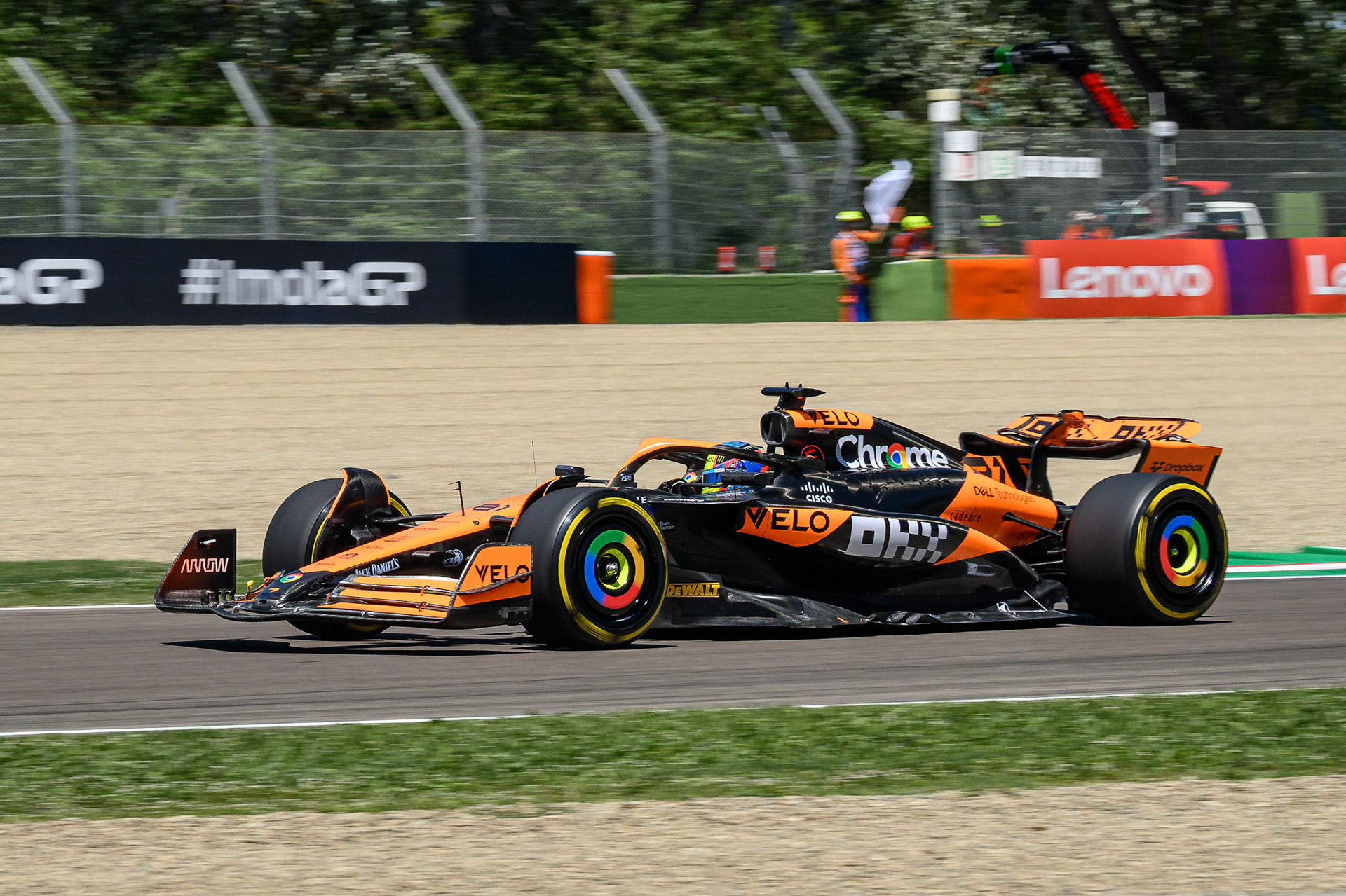 Oscar Piastri #81, McLaren Formula 1 Team; F1 GP Imola / Italien Freitag, 17.05.2024
