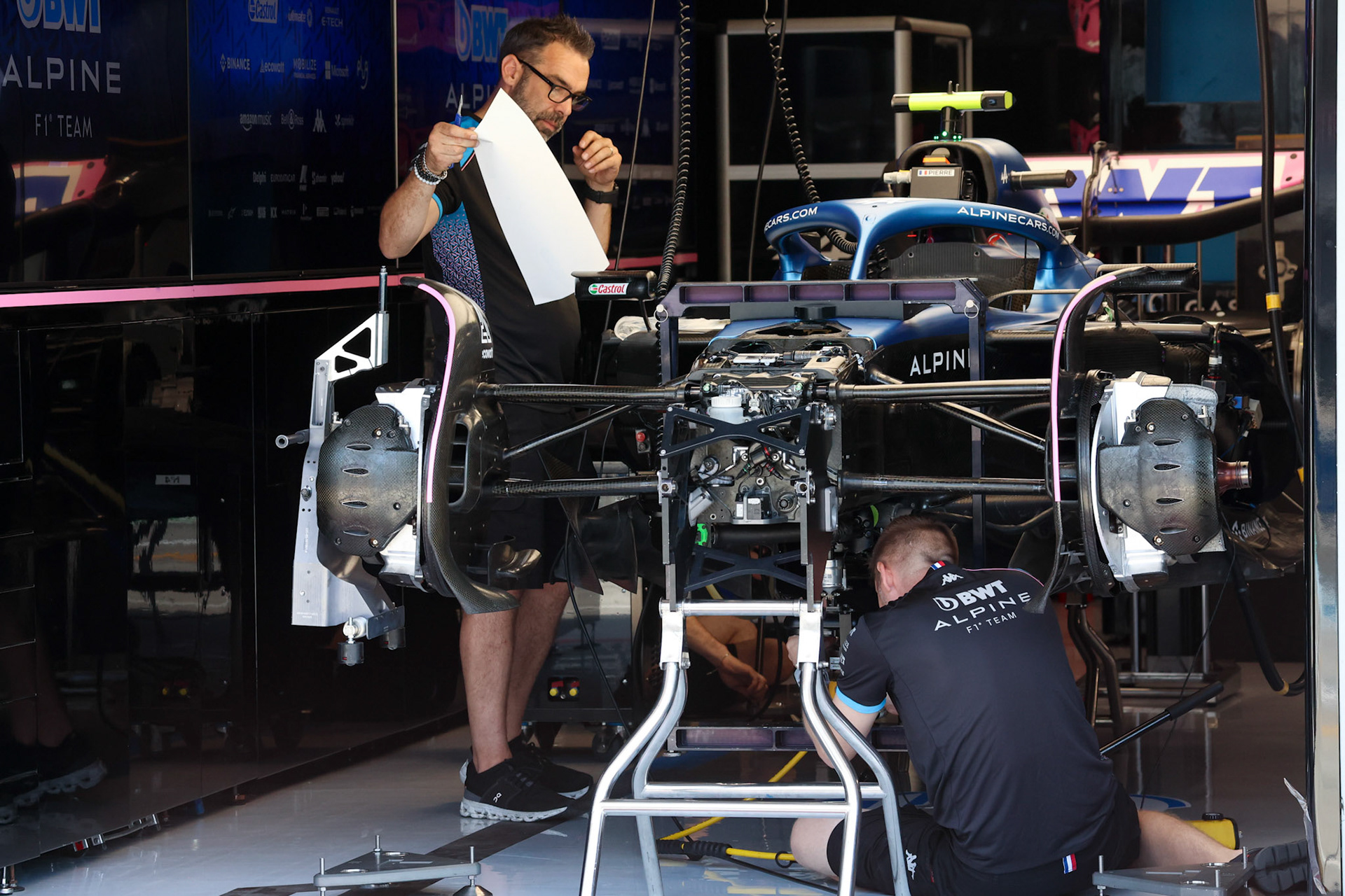 Alpine F1 Team; Formel 1 GP Budapest / Ungarn. Donnerstag, 20.07.2023