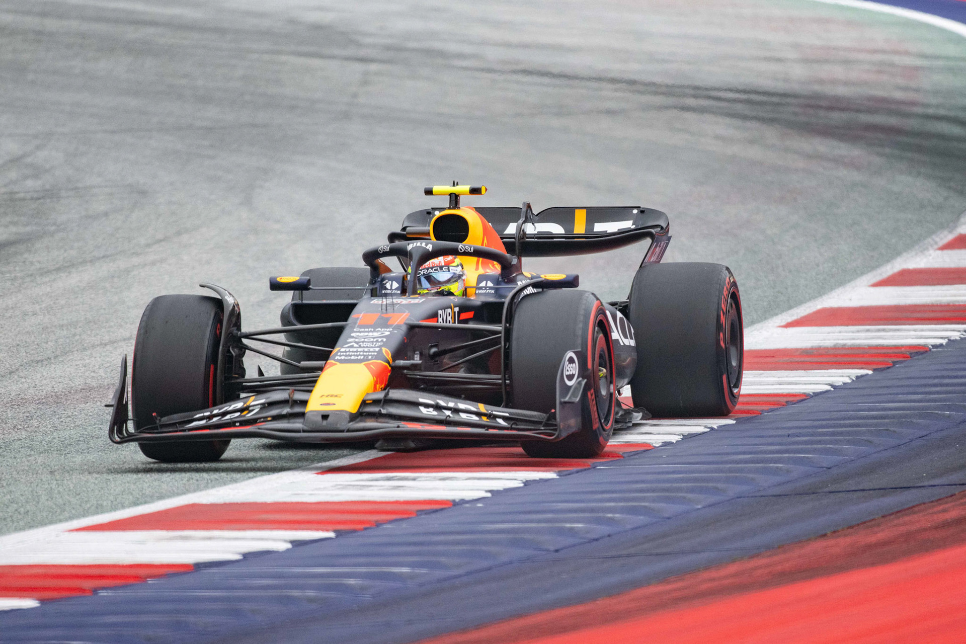 Sergio Perez (MEX) Red Bull Racing; Formel 1 GP Austria / Österreich. Samstag, 01.07.2023