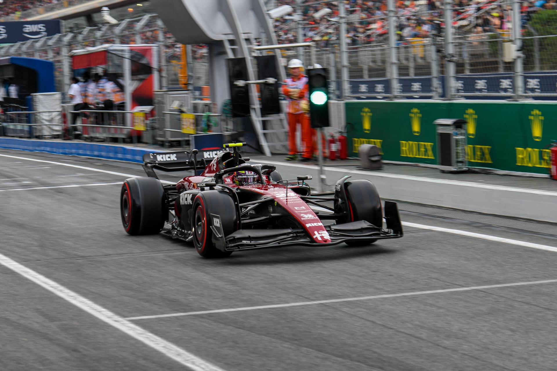 Guanyu Zhou (CHN) Alfa Romeo F1 Team;Formel 1 GP Barcelona. Samstag 03.06.2023