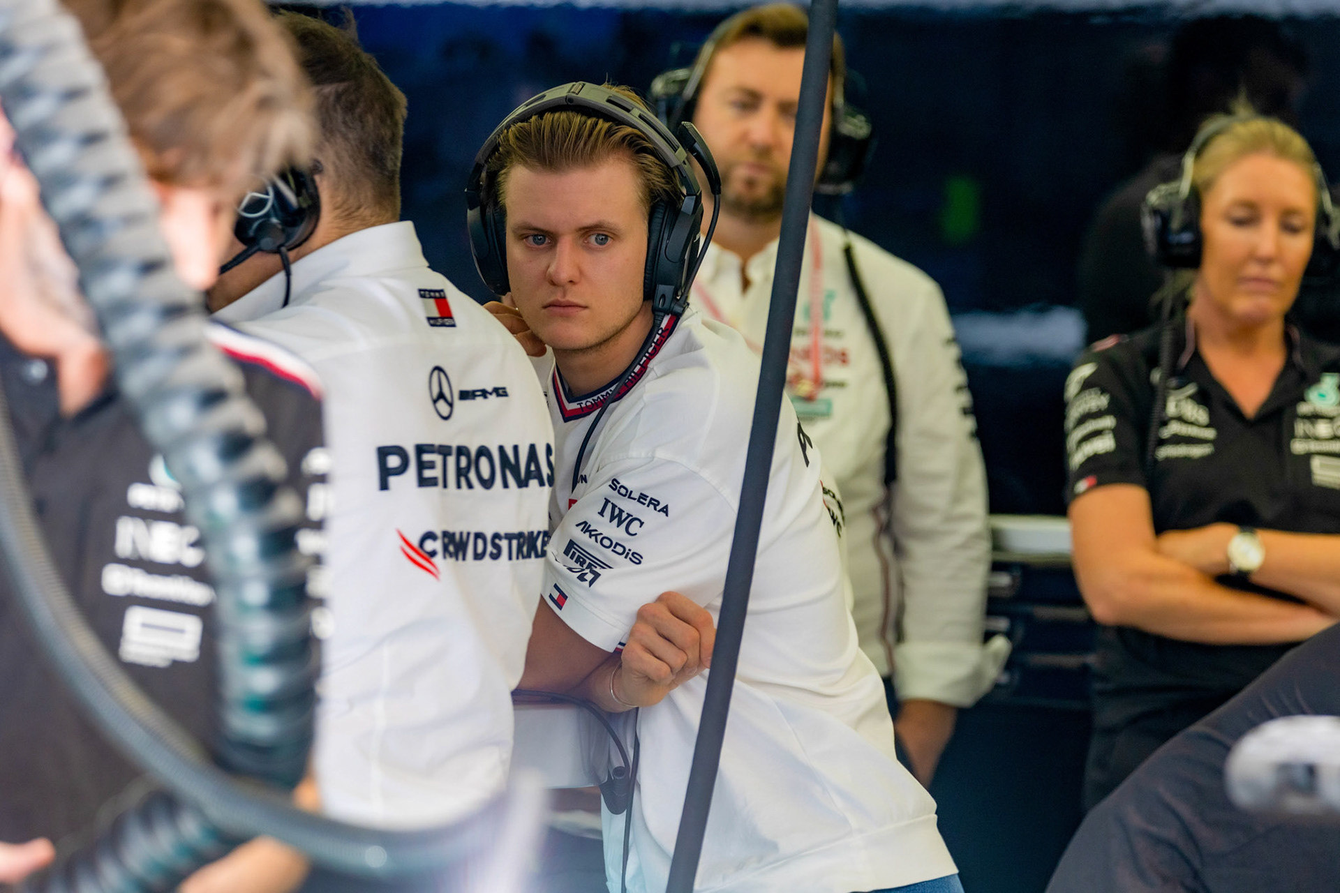 Mick Schumacher; Formel 1 Pre-Season Tests Bahrain. Donnerstag, 22.02.2024