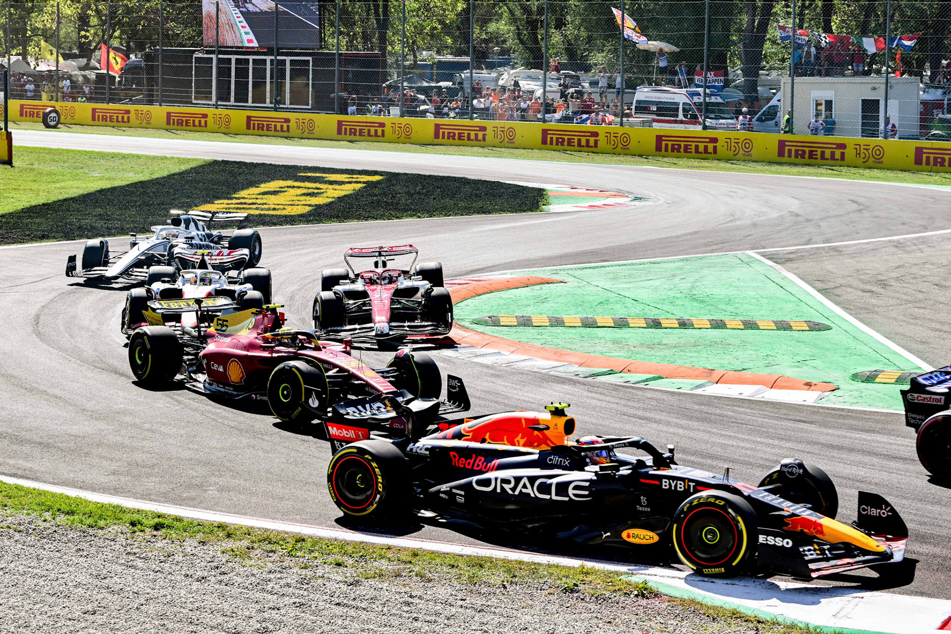 Sergio Perez (MEX) Red Bull Racing; Formel 1 GP Italien Monza, Sonntag, 11.09.2022