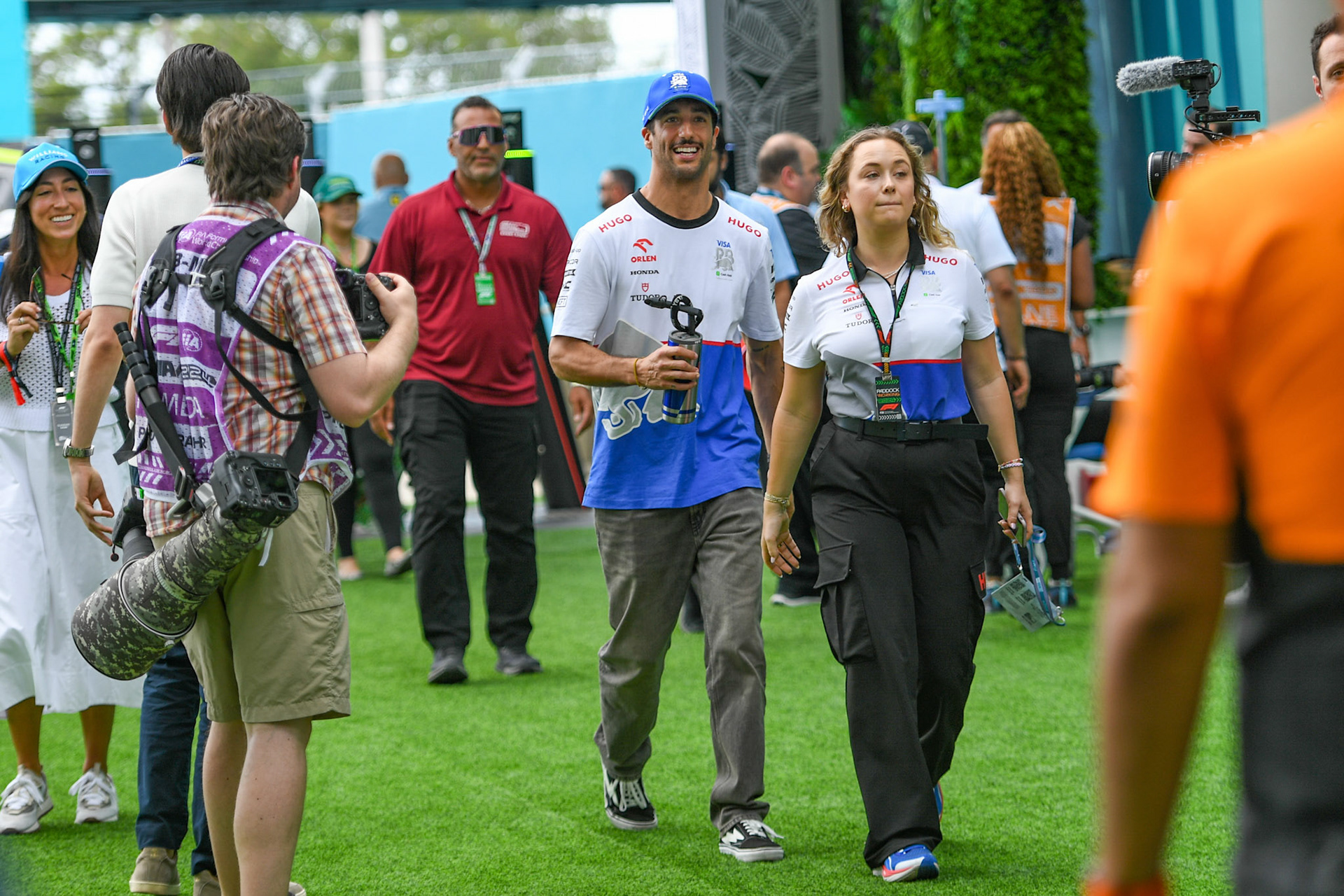 Daniel Ricciardo, #3, Visa Cash App RB Formula One Team; Formel 1 GP Miami / USA. 05.05.2024