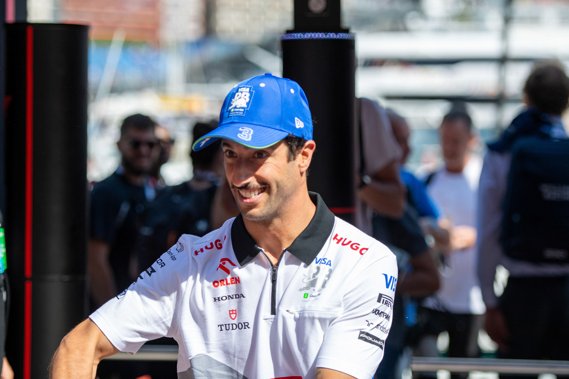 Daniel Ricciardo, #3, Visa Cash App RB Formula One Team; Formel1 GP Monaco Freitag, 24.05.2024