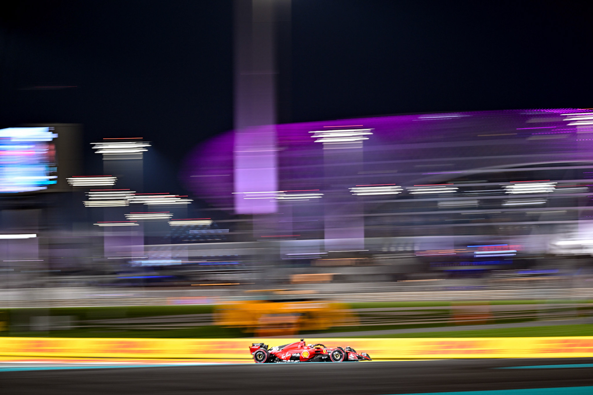 Charles Leclerc (MCO) Scuderia Ferrari;Formel 1 GP Abu Dhabi. Samstag 25.11.2023