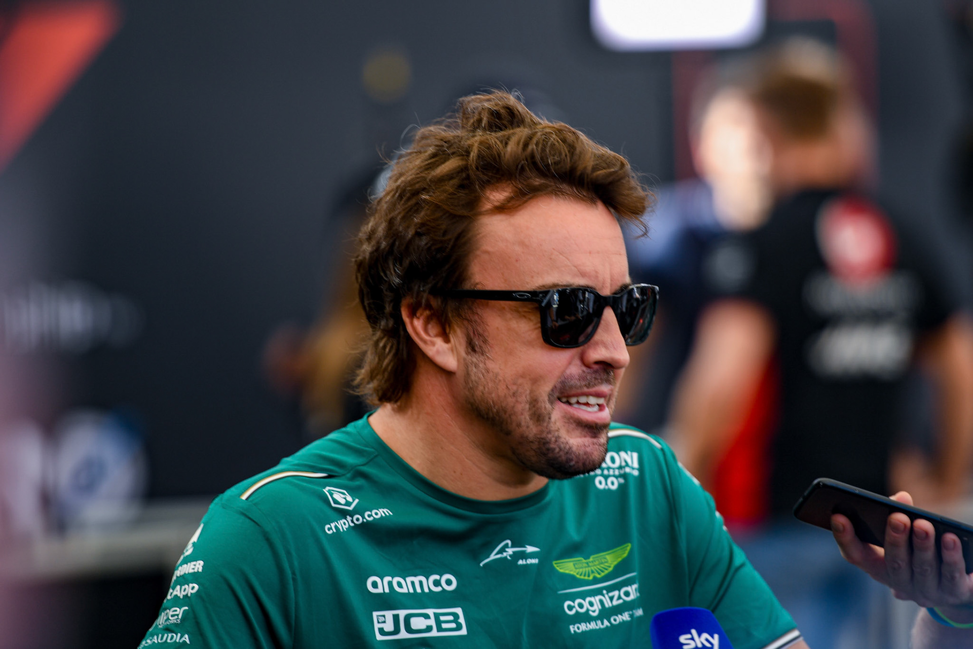 Fernando Alonso (ESP) Aston Martin Formula One Team; Formel 1 GP Abu Dhabi. Donnerstag 23.11.2023