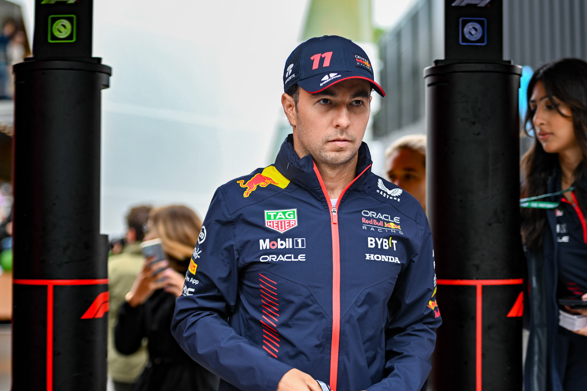 Sergio Perez (MEX) Red Bull Racing; Formel 1 GP Spa Francorchamps/ Belgien. Samstag, 29.07.2023
