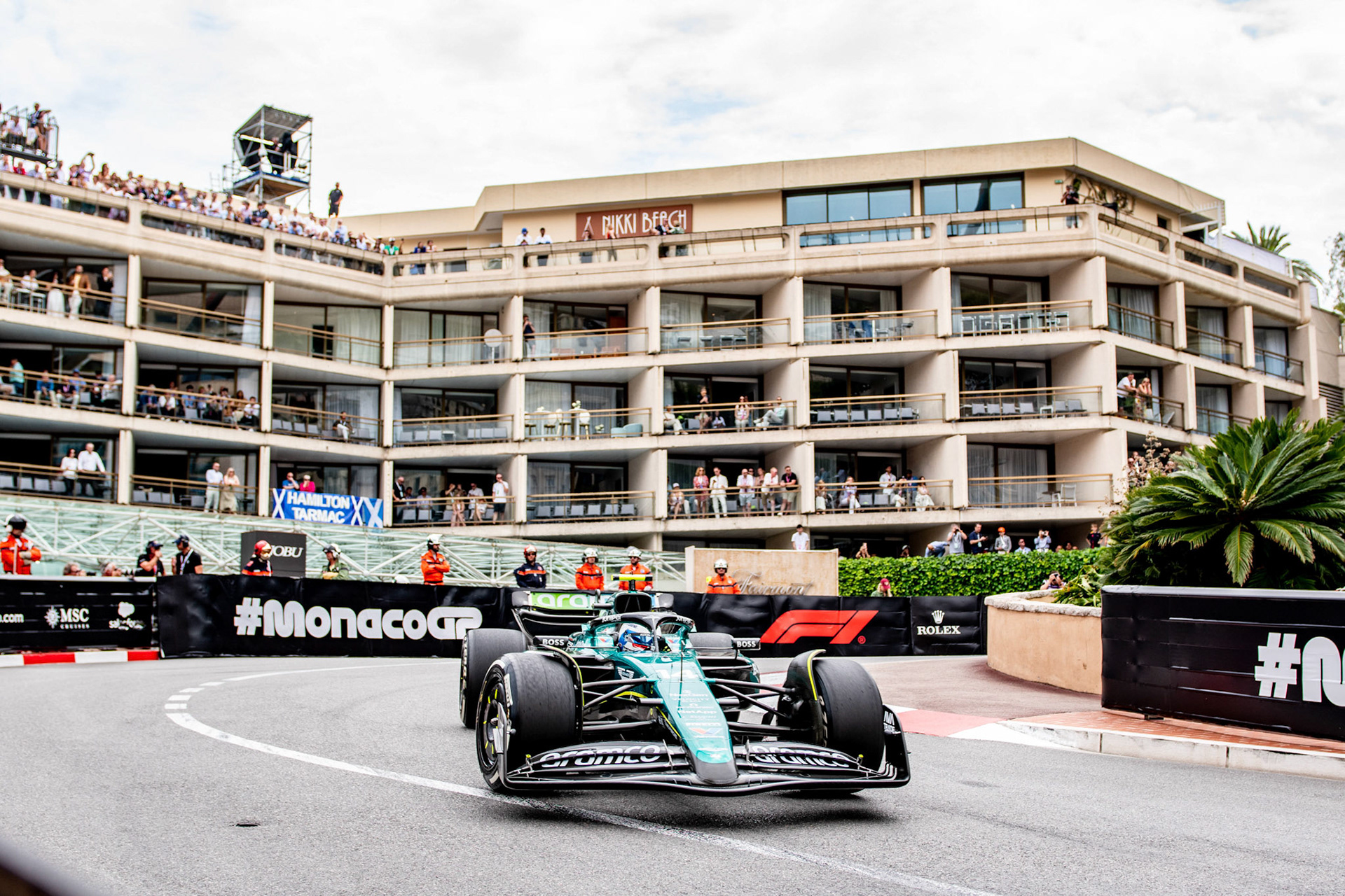 Fernando Alonso #14, Aston Martin Aramco F1 Team; Formel1 GP Monaco Freitag, 24.05.2024