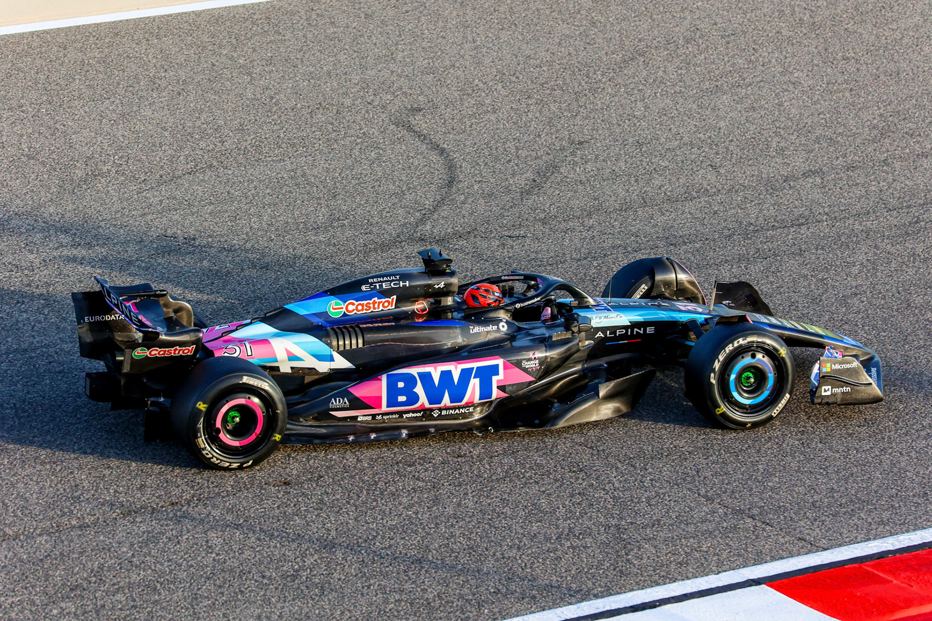 Esteban Ocon #31, BWT Alpine F1 Team; Formel 1 Pre-Season Tests Bahrain. Donnerstag, 22.02.2024