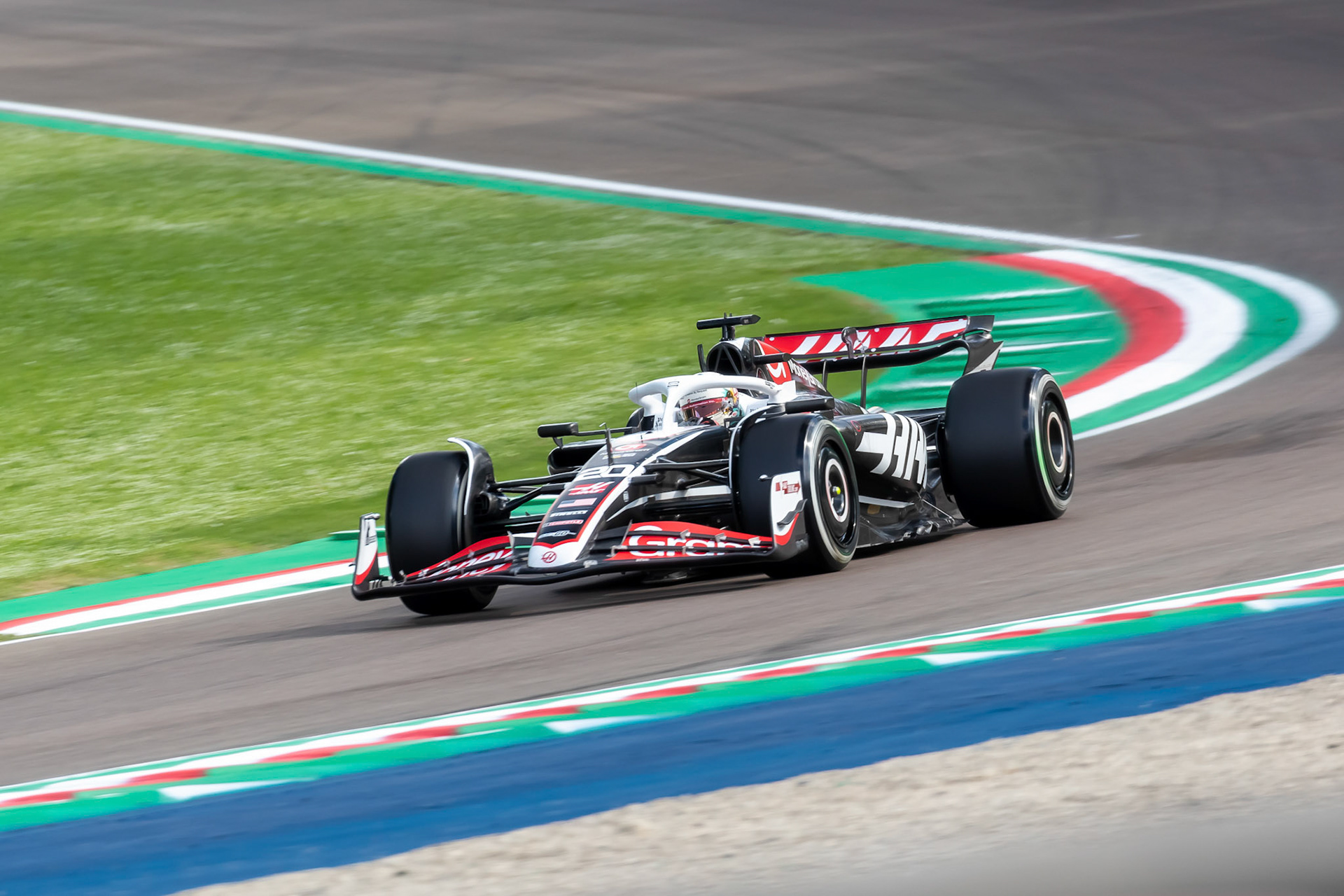 Kevin Magnussen #20, MoneyGram Haas F1 Team; F1 GP Imola / Italien Freitag, 17.05.2024