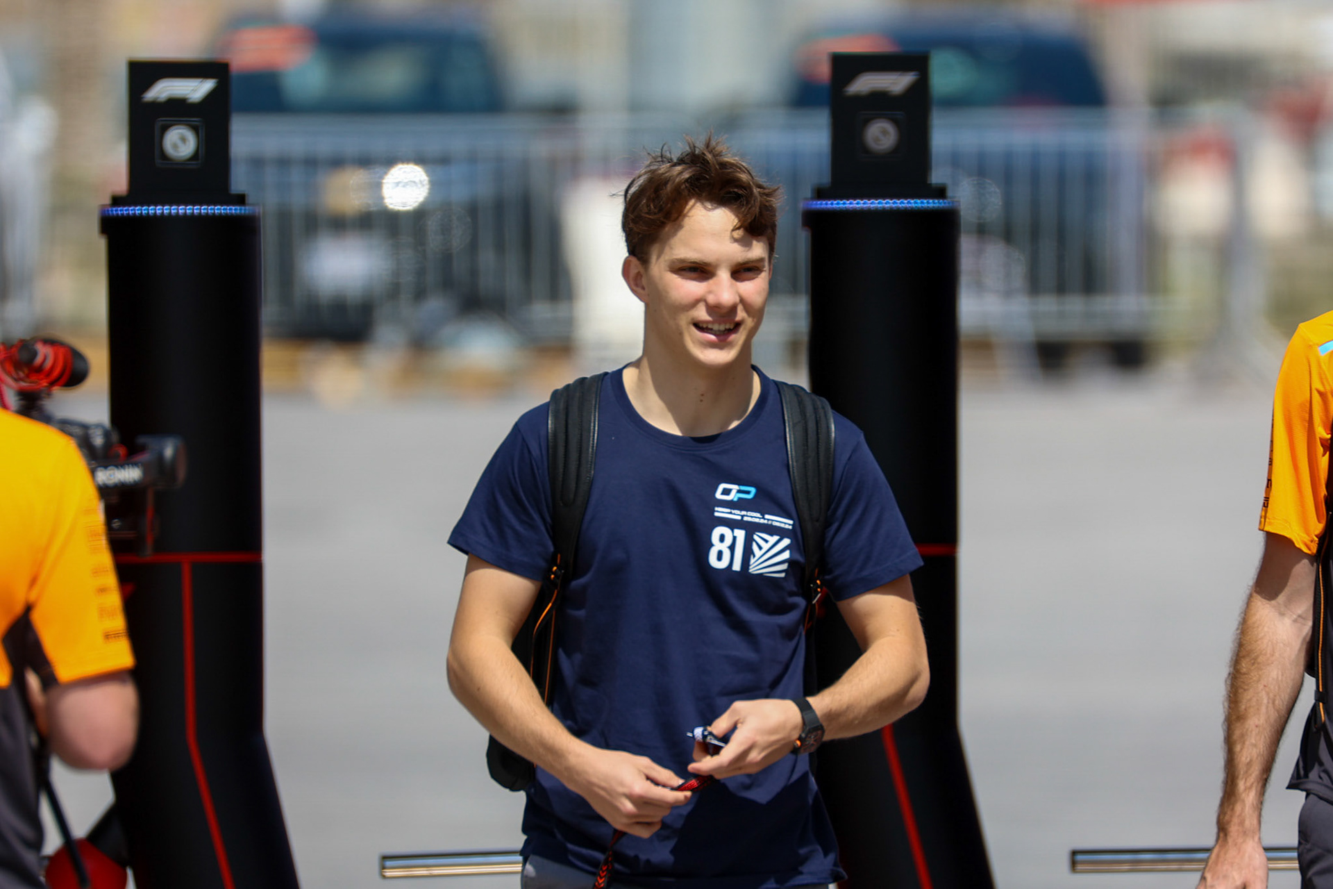 Oscar Piastri #81, McLaren Formula 1 Team; Formel 1 GP Bahrain. Mittwoch 28.02.2024