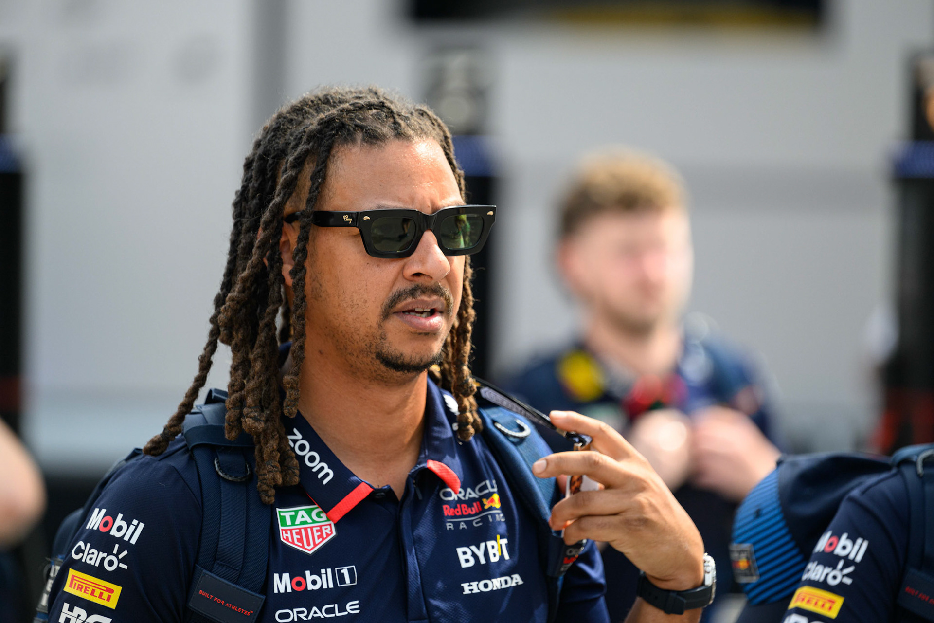 Calum Nicholas, Red Bull Racing Techniker; F1 GP Imola / Italien Sonntag, 19.05.2024